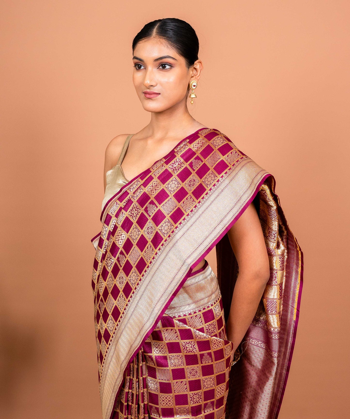 Gul Handwoven Banaras Saree