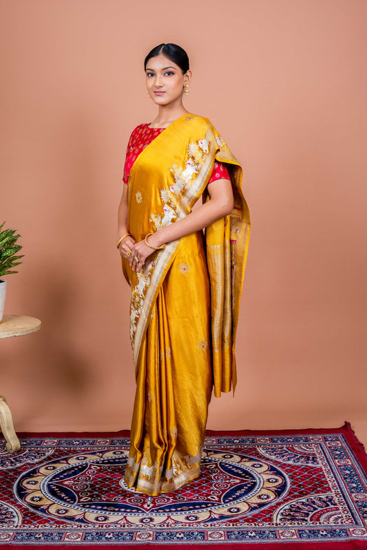 Nandi Handwoven Banaras Saree
