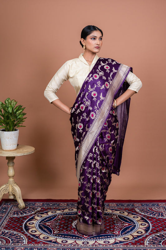 Nitya Handwoven Banaras Saree
