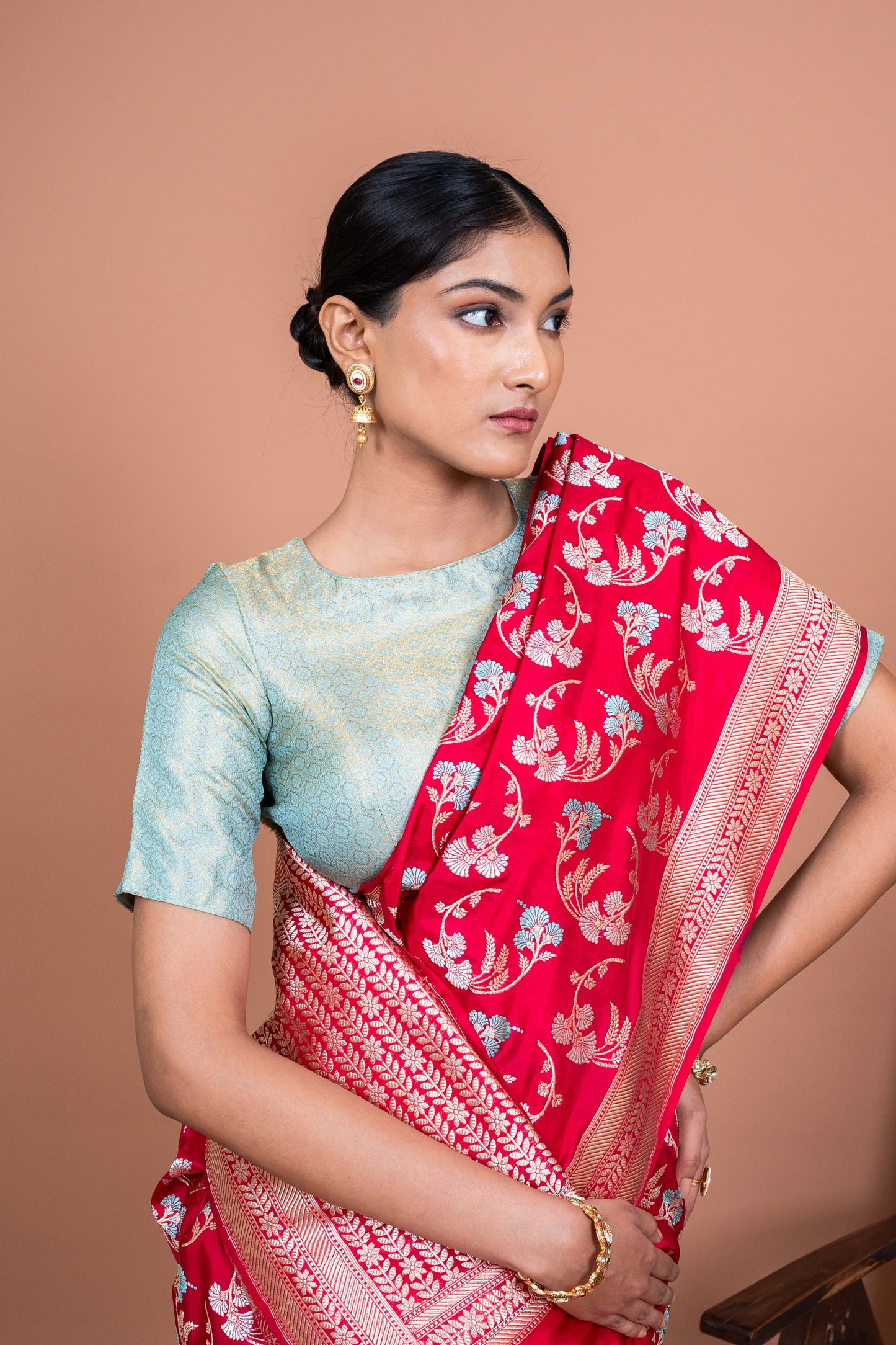 Parvi Handwoven Banaras Saree