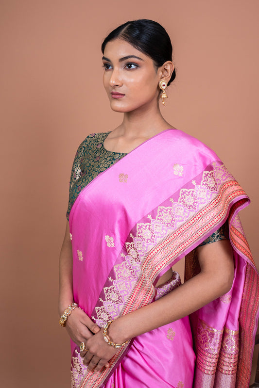 Tridha Handwoven Banaras Saree