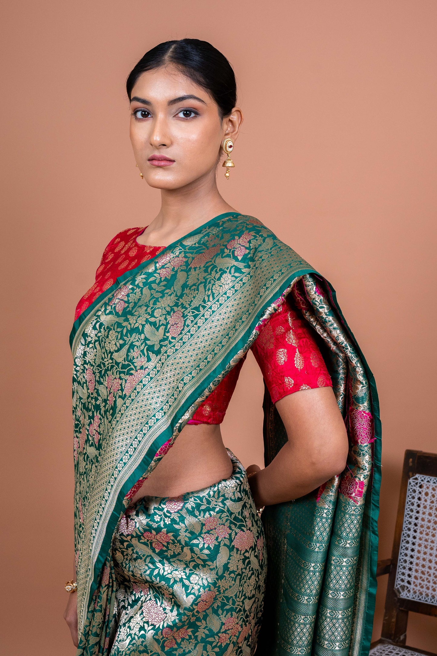Gul Handwoven Banaras Saree
