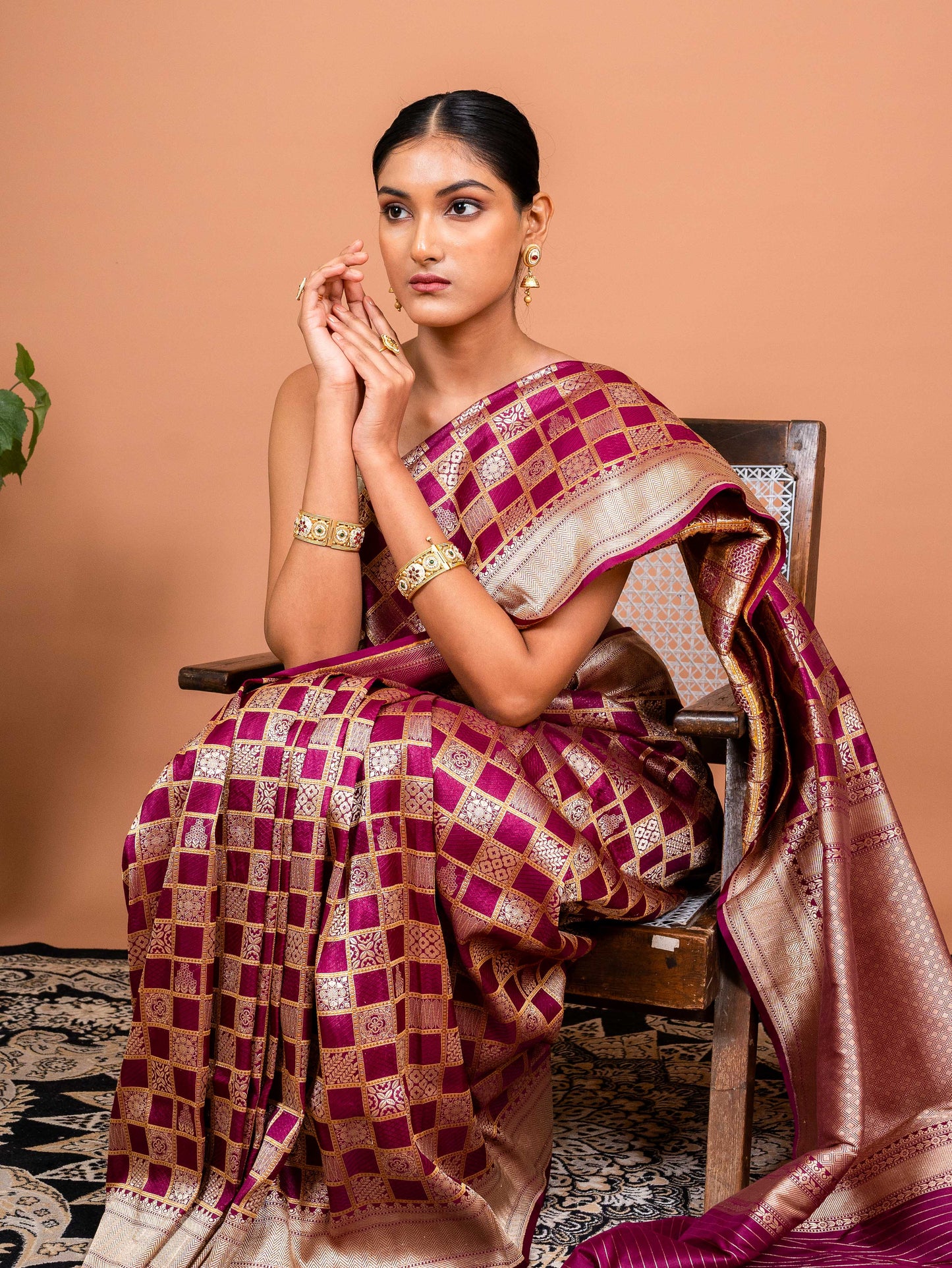 Gul Handwoven Banaras Saree