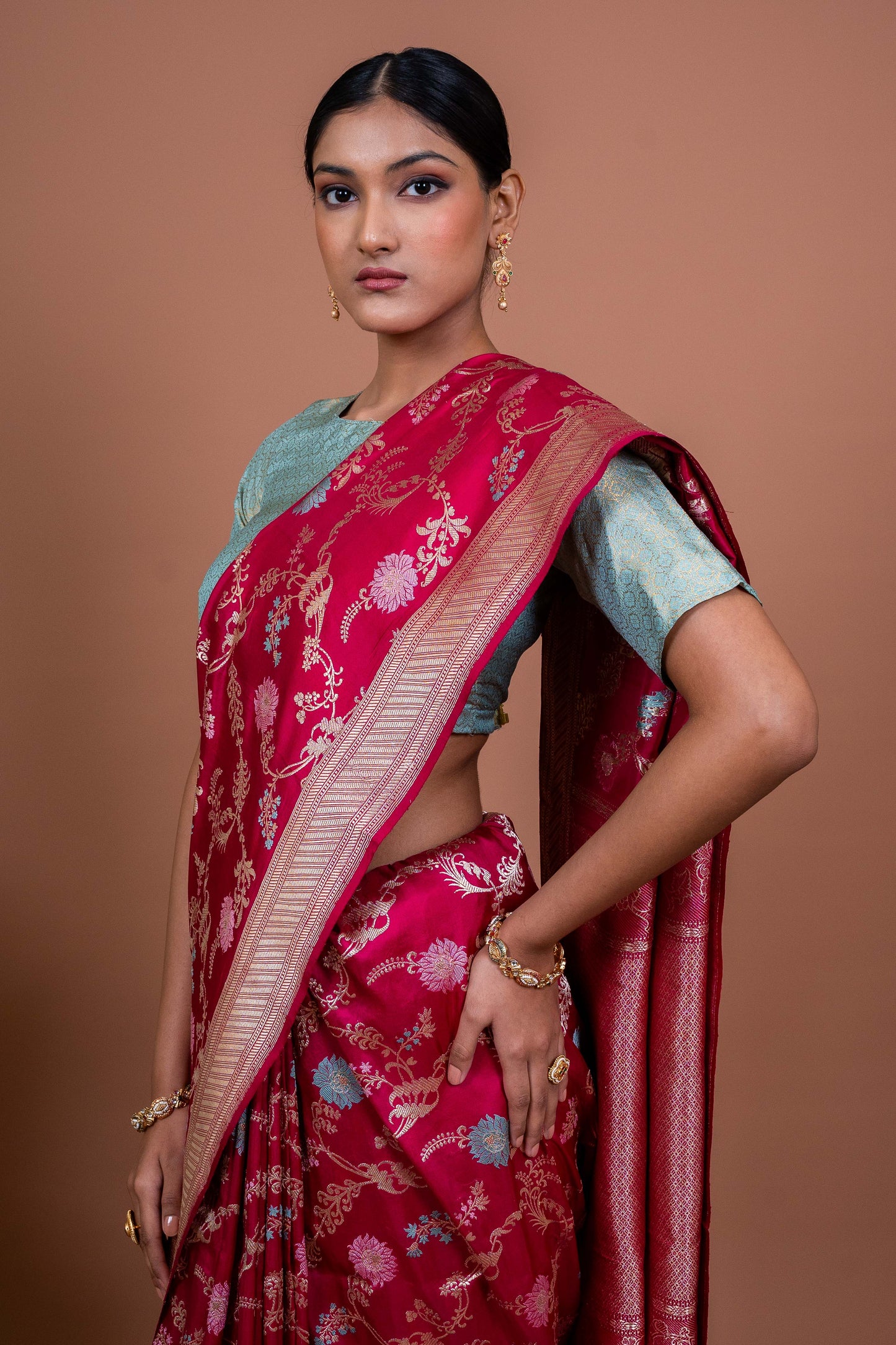Mehreem Handwoven Banaras Saree