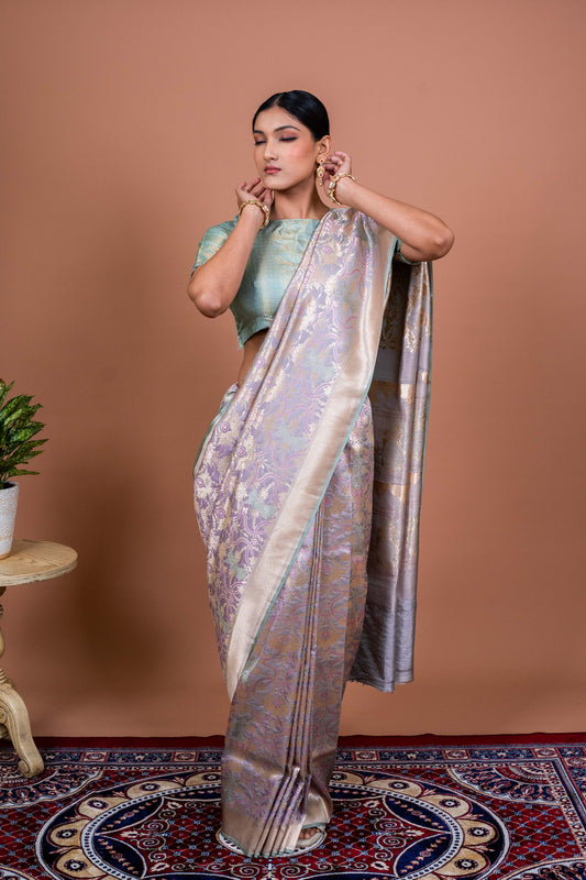 Apsara Jaal Handwoven Banaras Saree