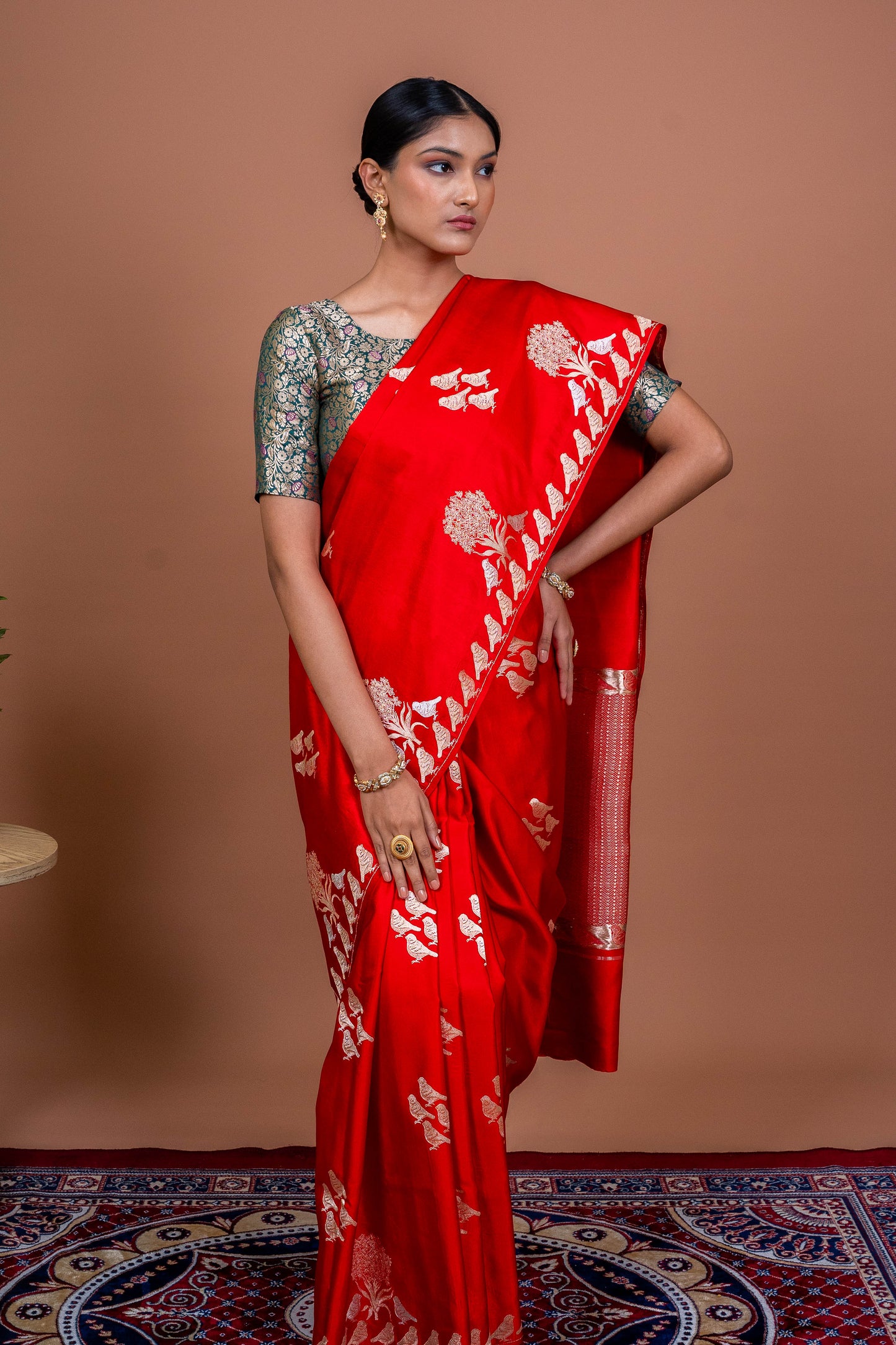 Parinda Handwoven Banaras Saree