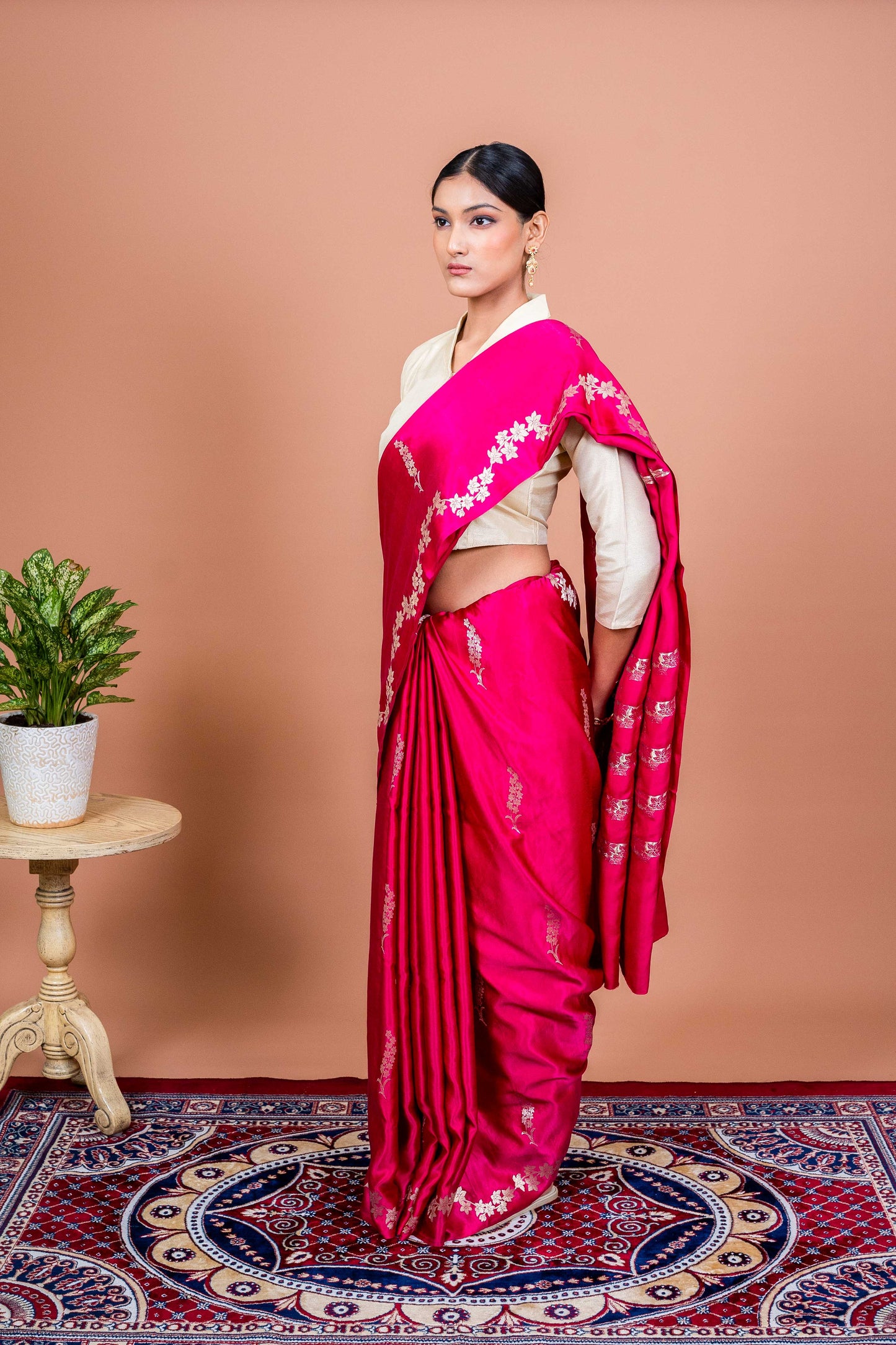 Lehar Boota Handwoven Banaras Saree