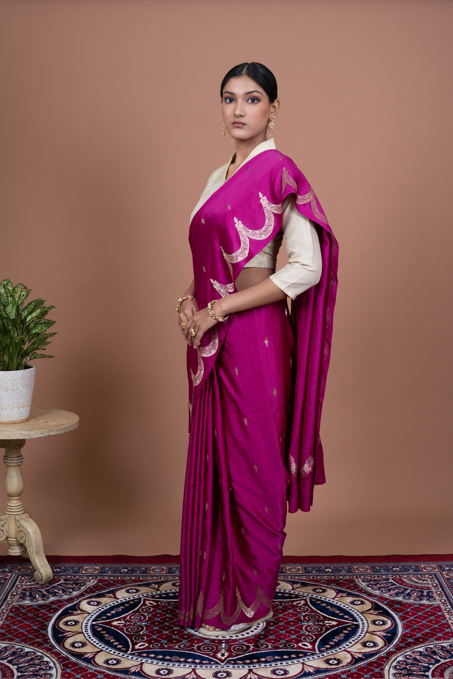 Necklace Handwoven Banaras Saree