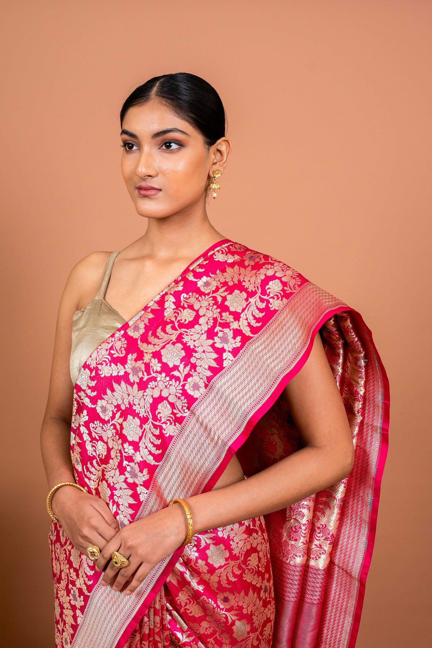 Gul Handwoven Banaras Saree