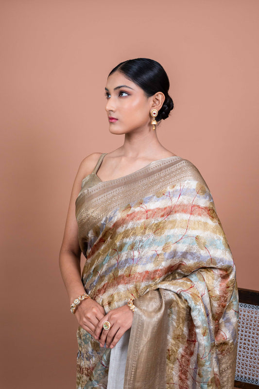 Vaana Handwoven Banaras Saree