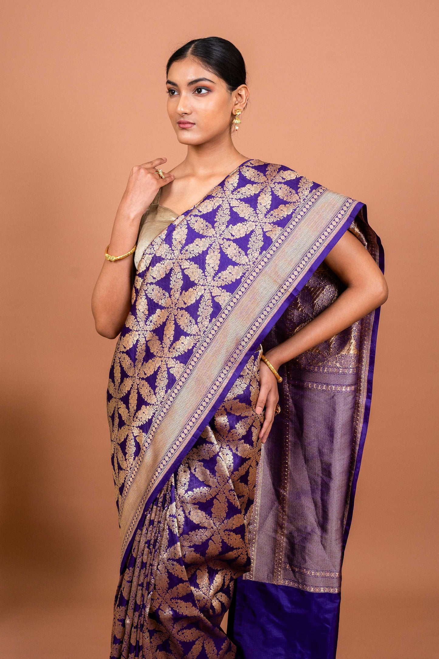 Nasreen Handwoven Banaras Saree