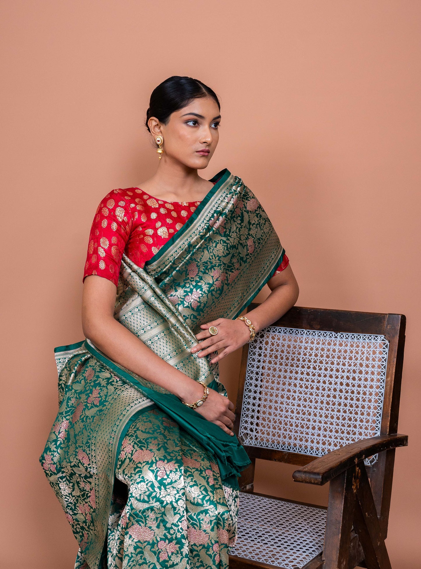 Gul Handwoven Banaras Saree