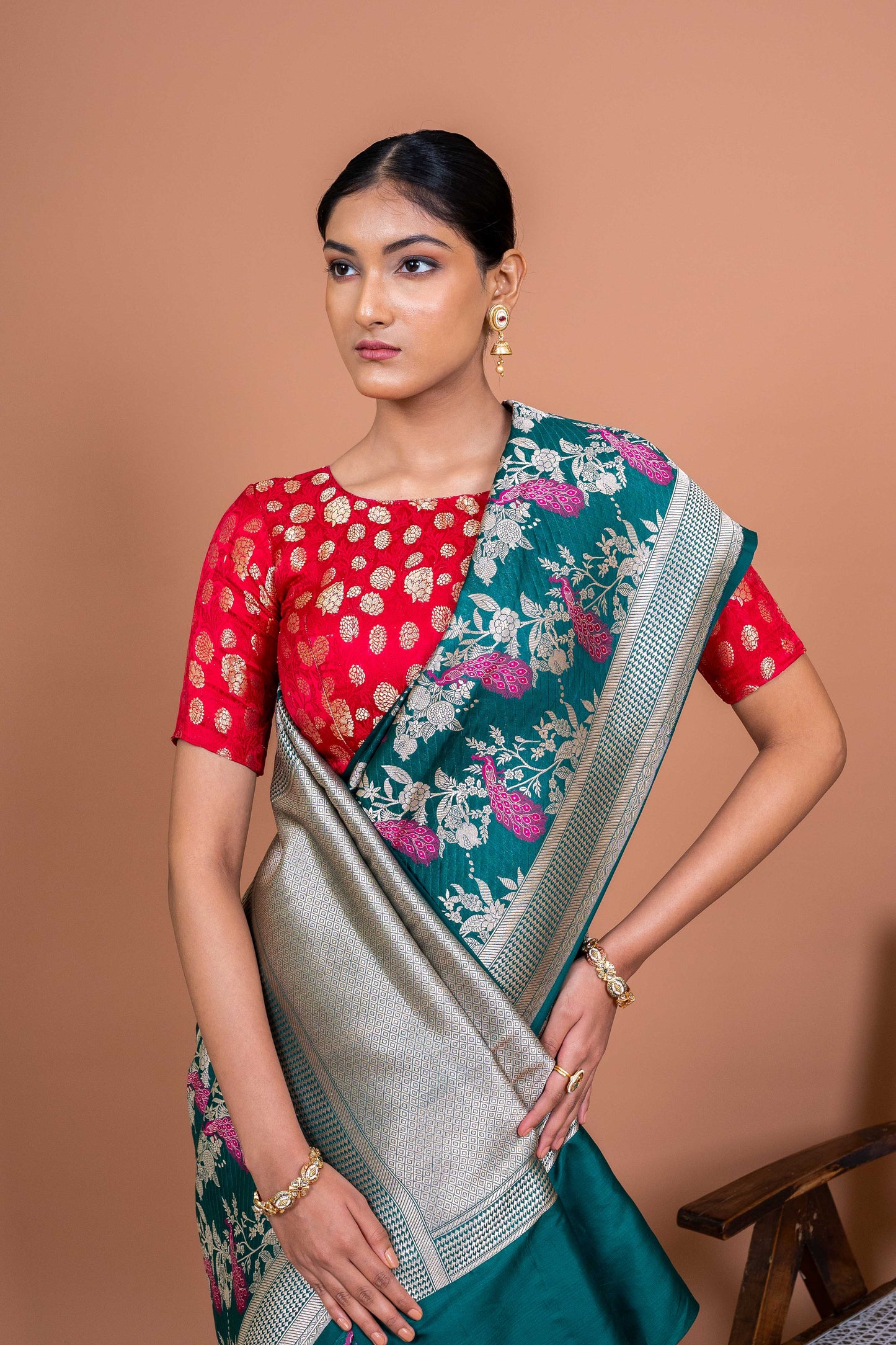 Gul Handwoven Banaras Saree