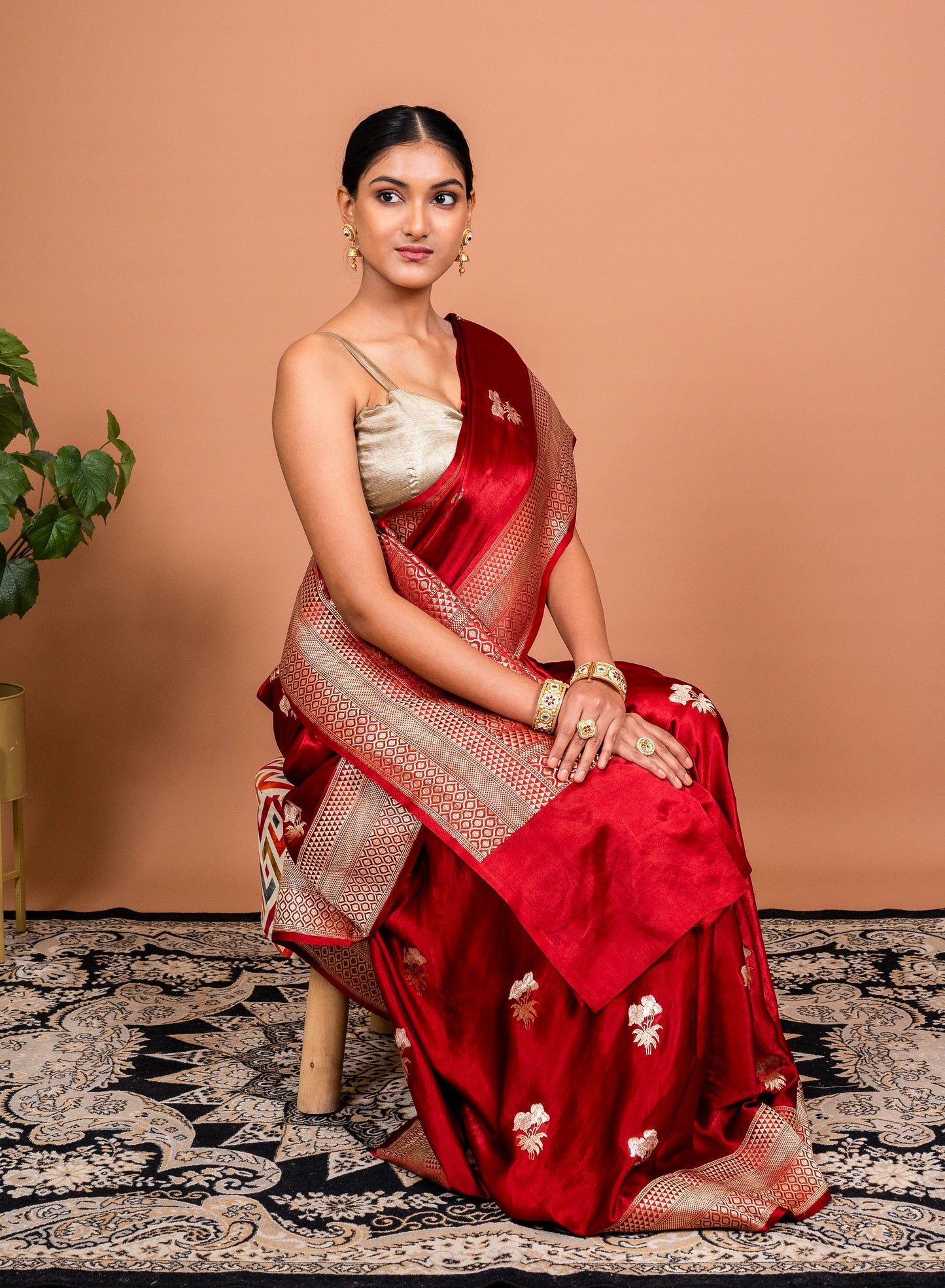 Tulip Handwoven Banaras Saree