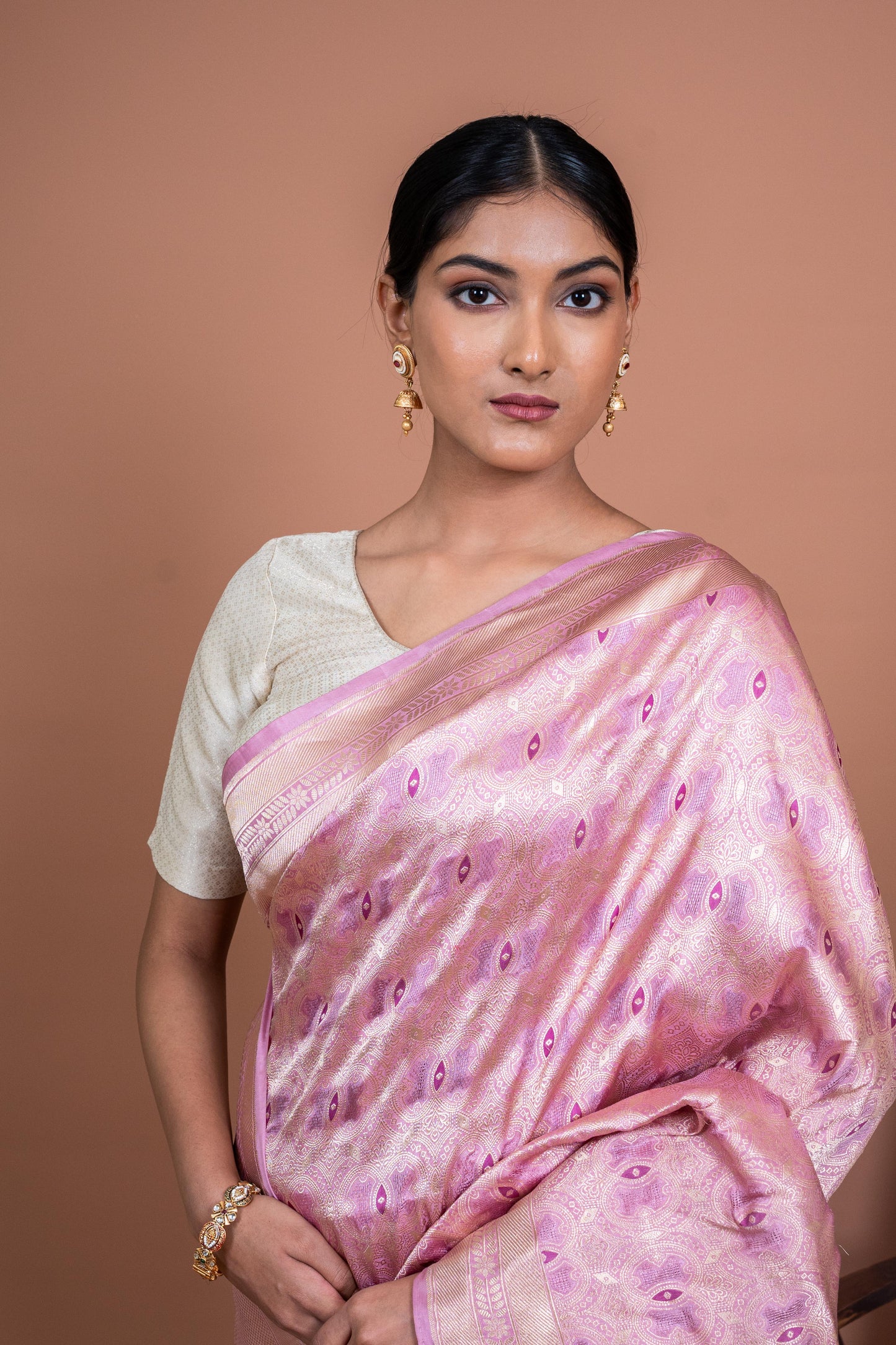 Gul Handwoven Banaras Saree