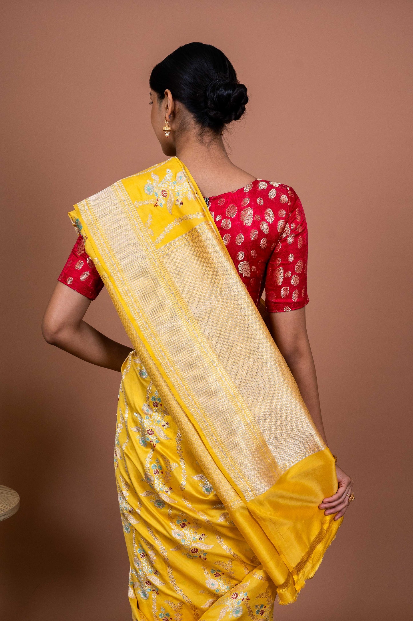 Tanzeb Handwoven Banaras Saree