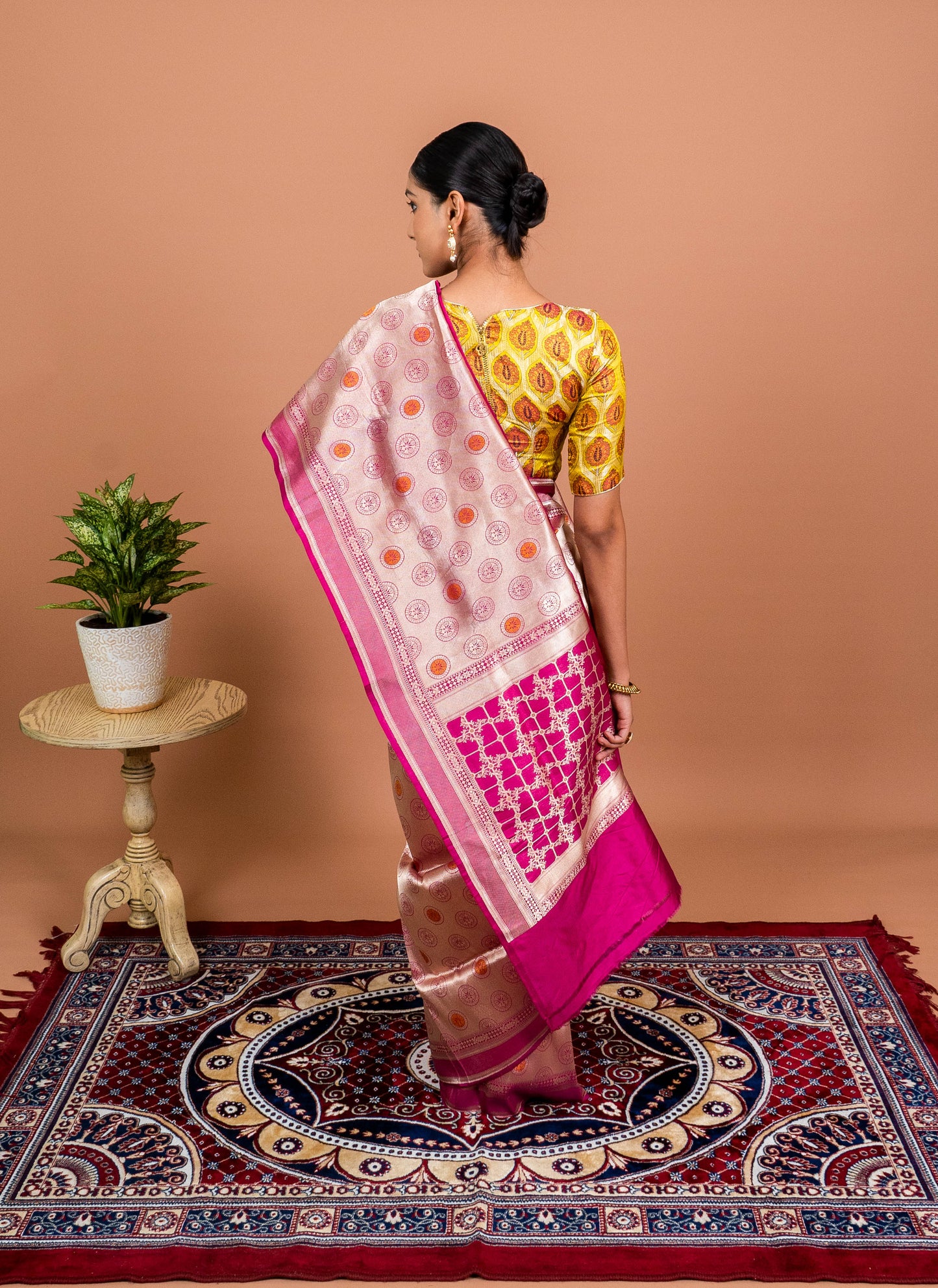 Gul Handwoven Banaras Saree