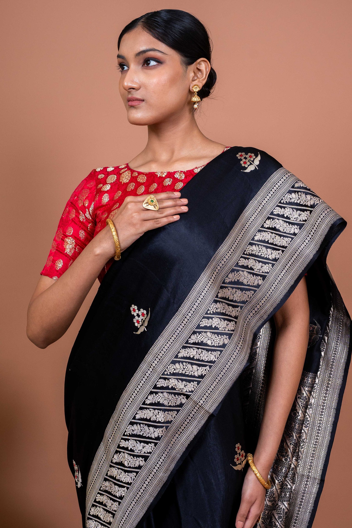 Heena Handwoven Banaras Saree