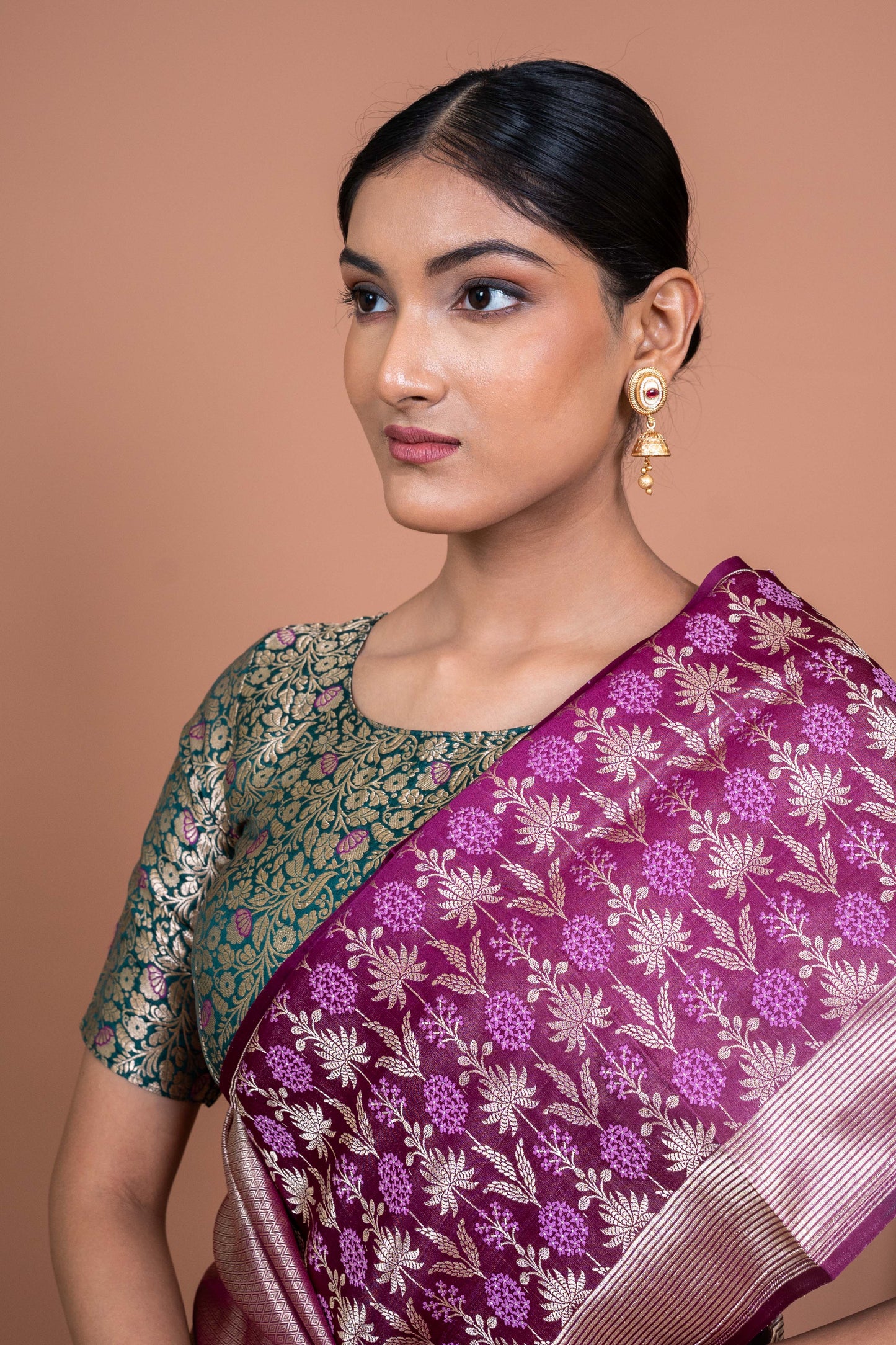 Guldhaari Handwoven Banaras Saree