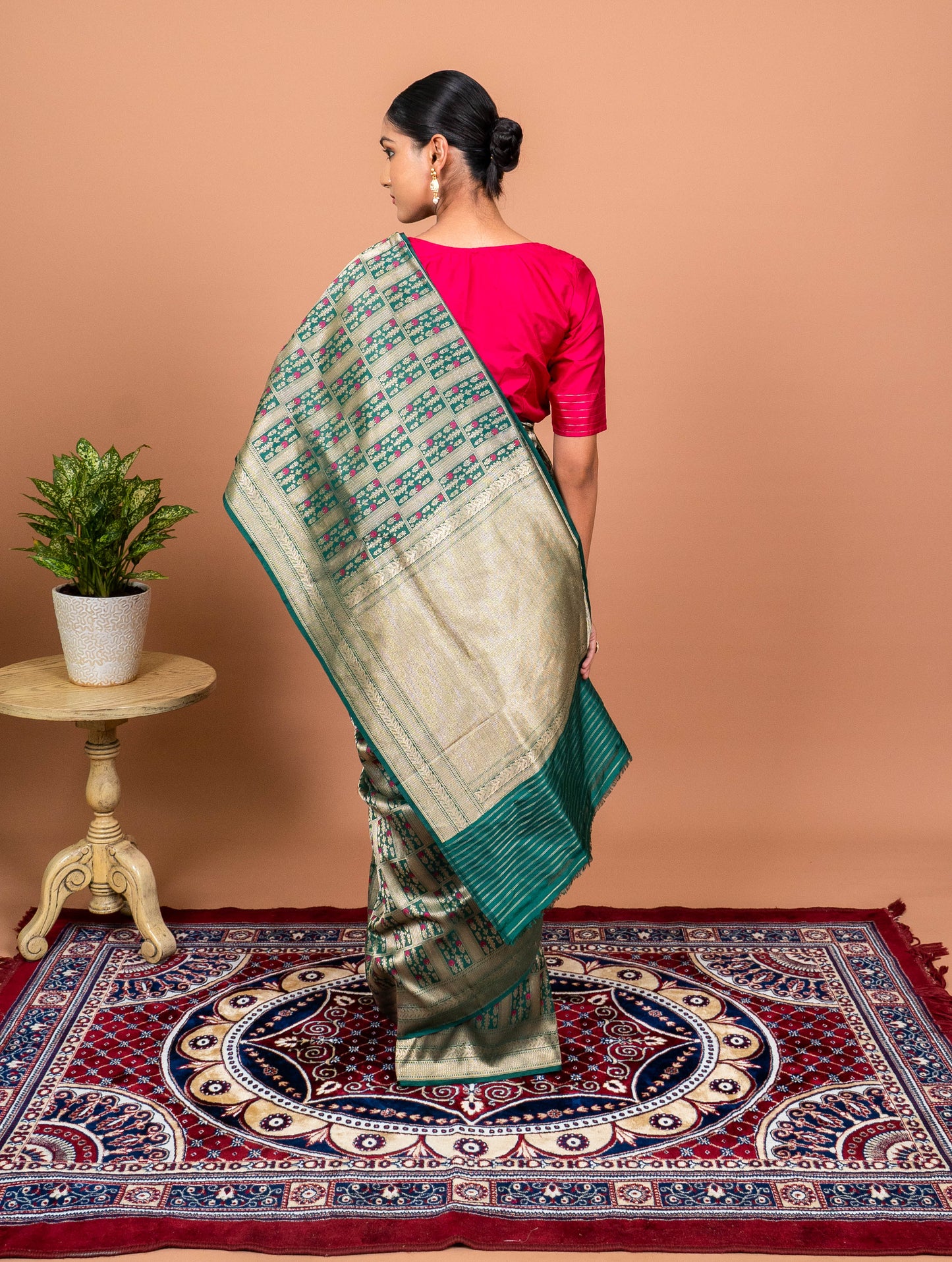 Gul Handwoven Banaras Saree