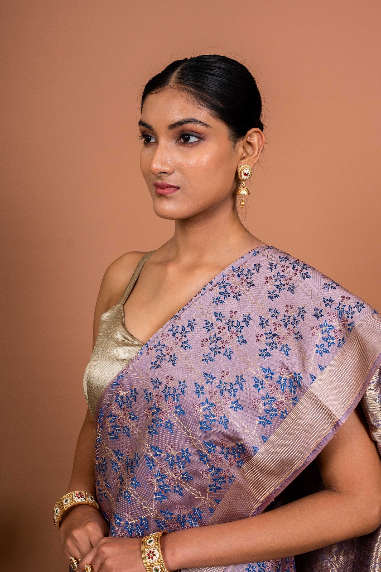 Flora Handwoven Banaras Saree