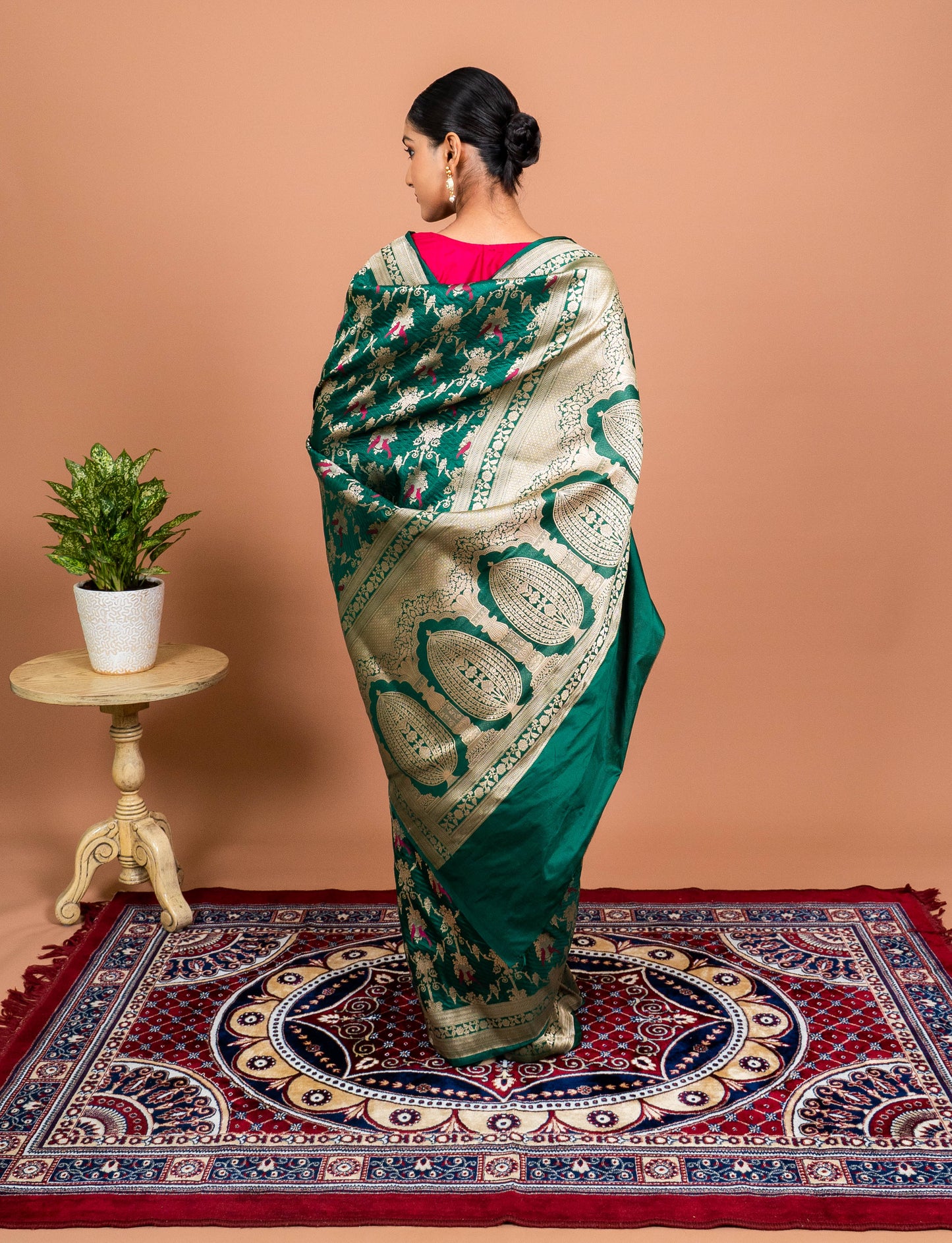 Gul Banaras Handwoven Banaras Saree