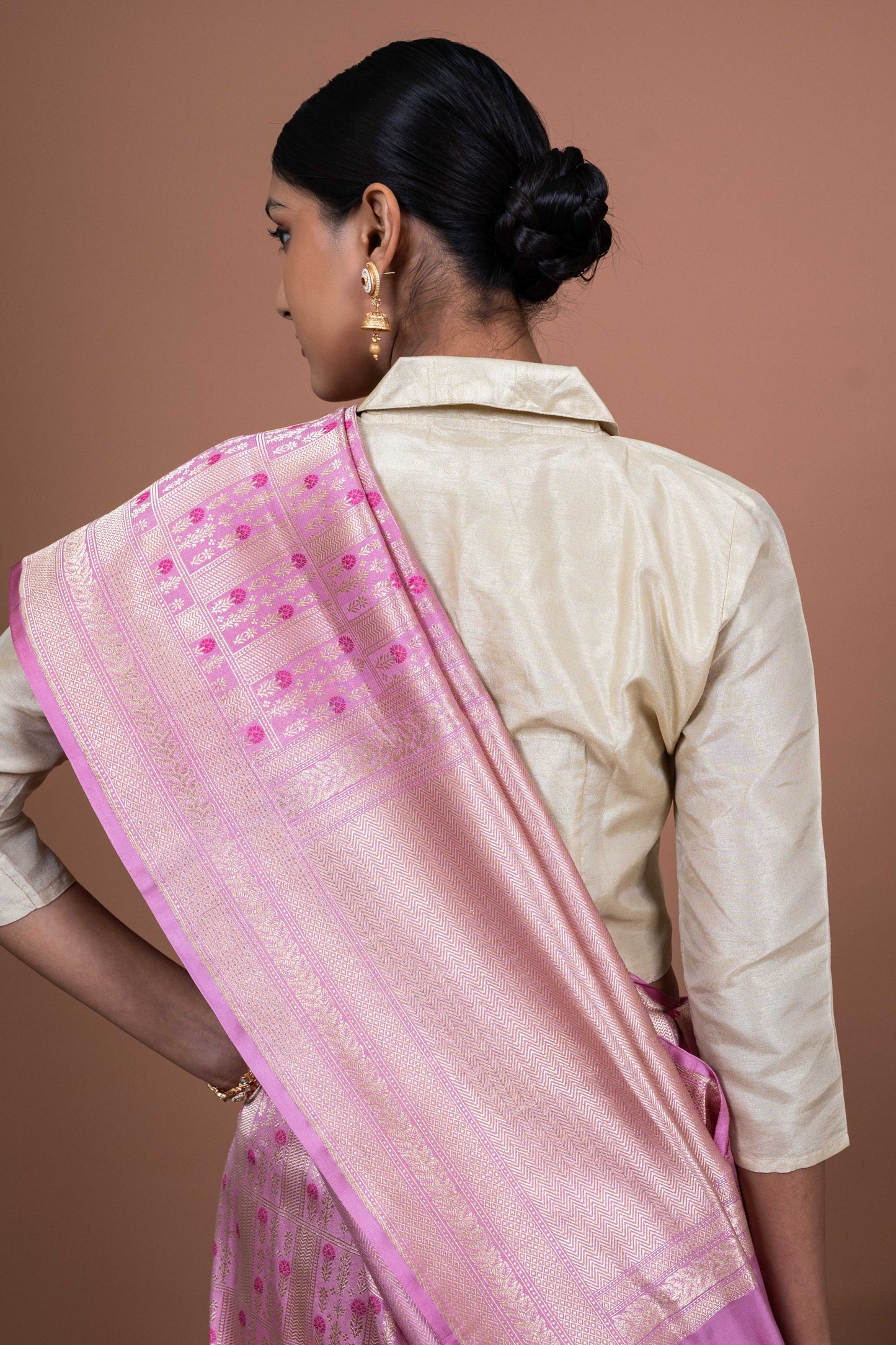 Gul Handwoven Banaras Saree