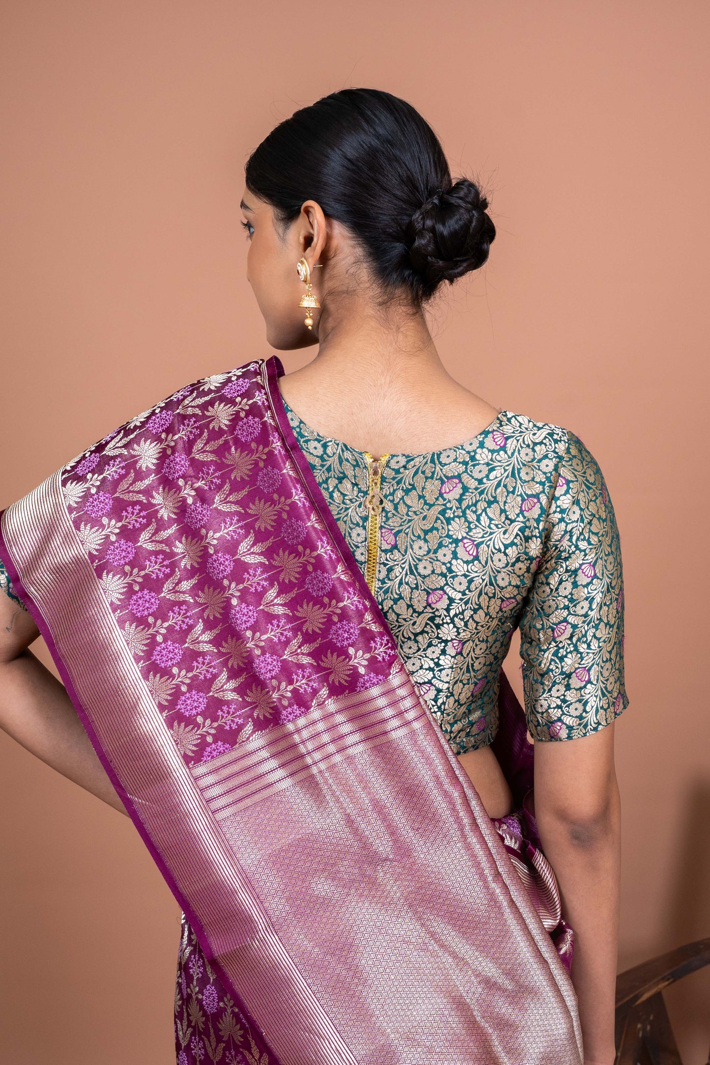 Guldhaari Handwoven Banaras Saree
