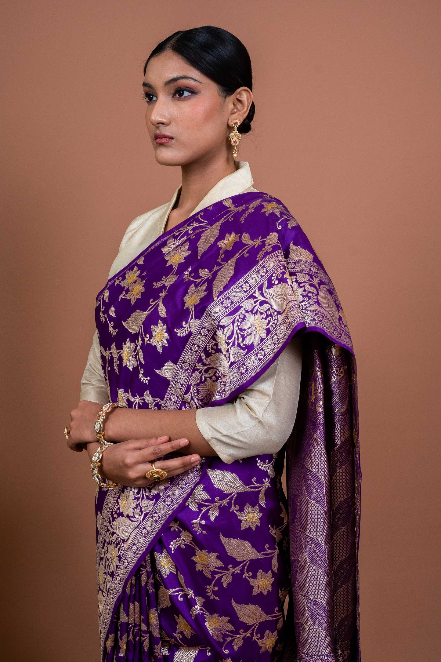 Phool Patti Handwoven Banaras Saree