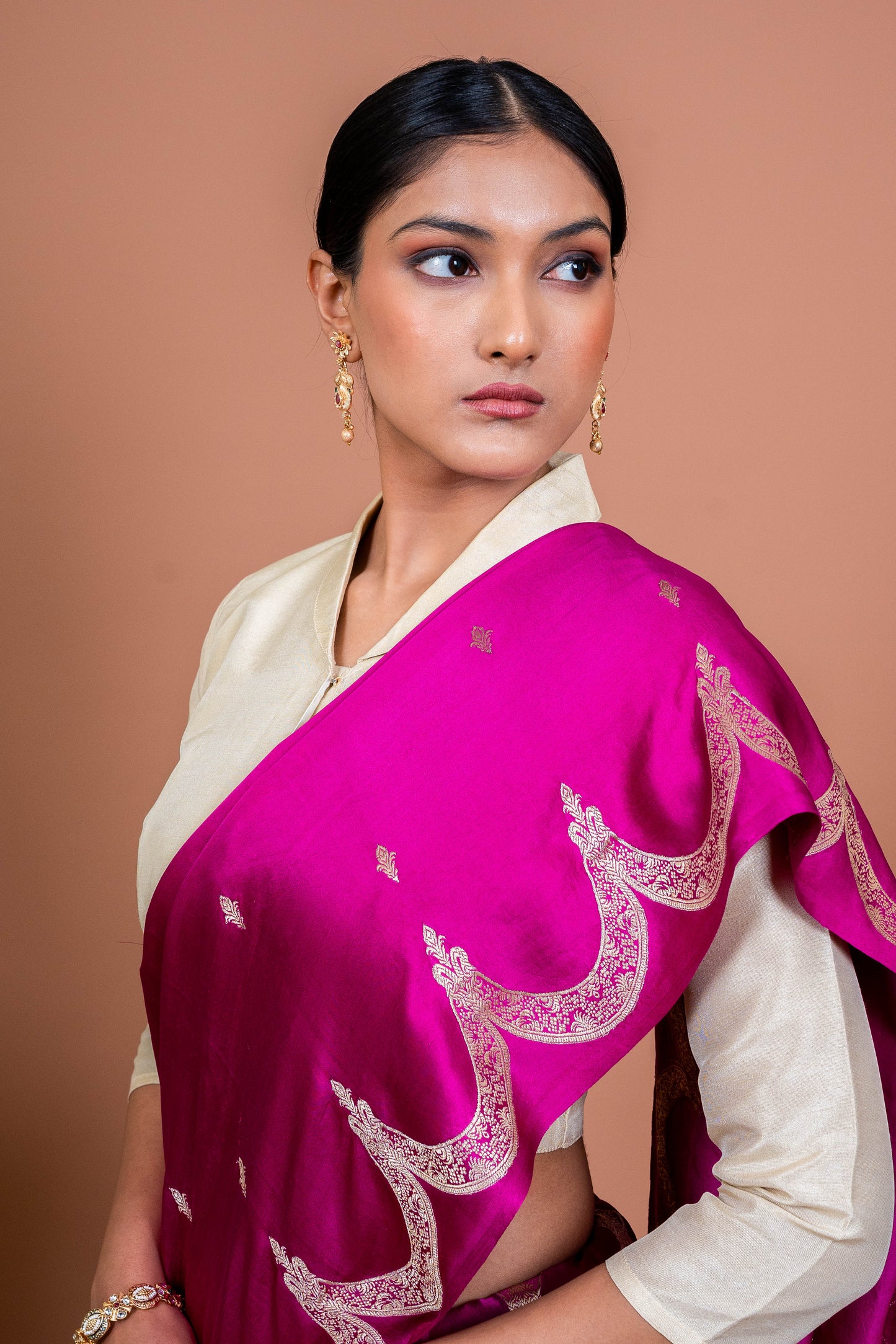 Necklace Handwoven Banaras Saree