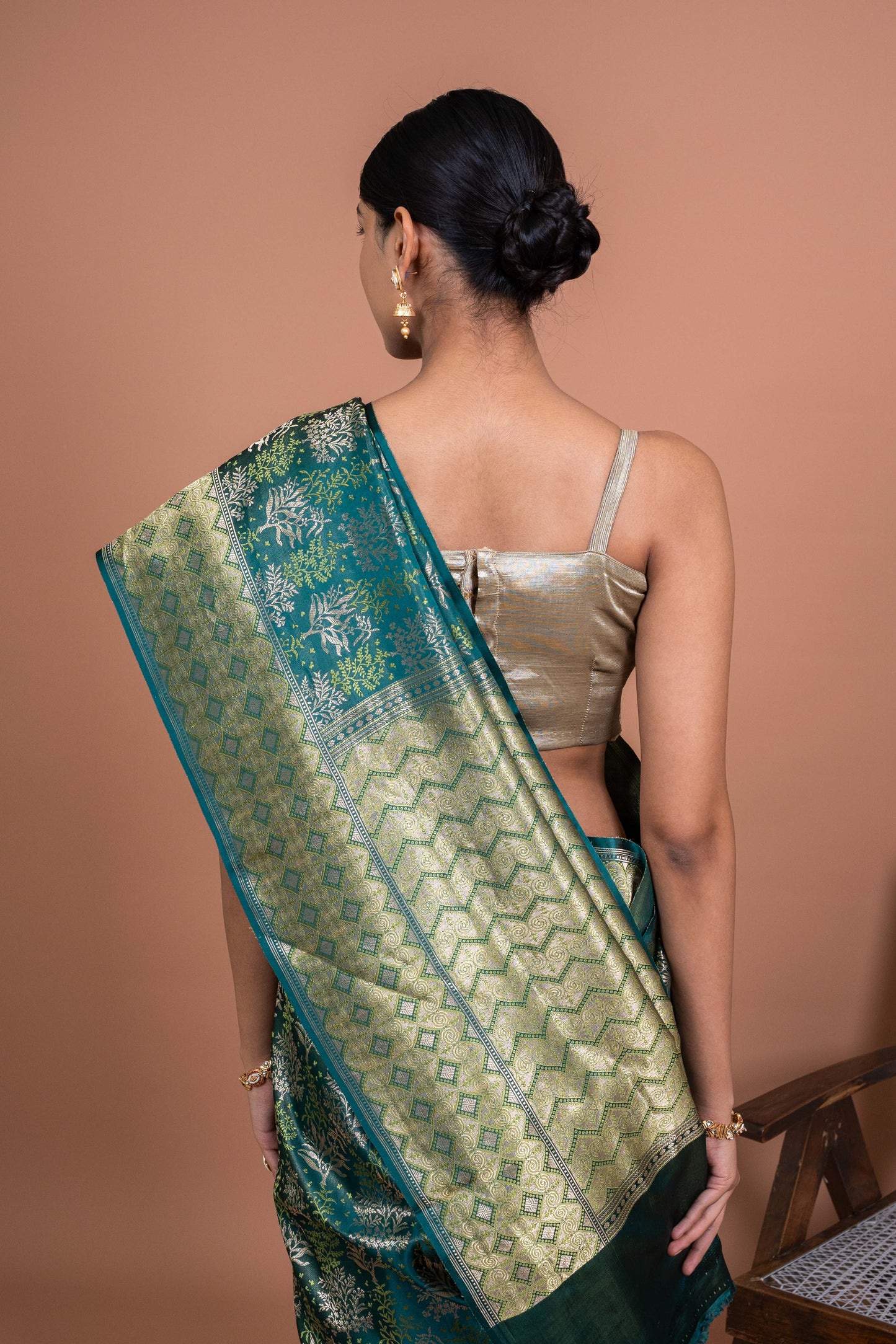 Vrinda Handwoven Banaras Saree