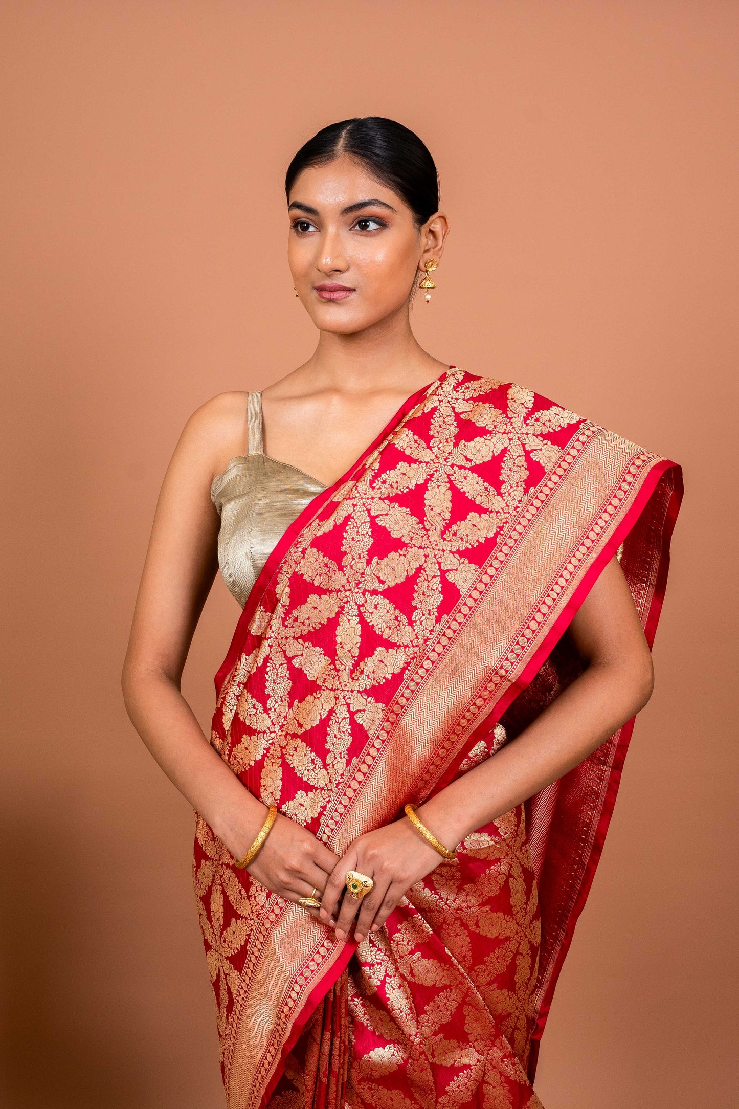 Nasreen Handwoven Banaras Saree