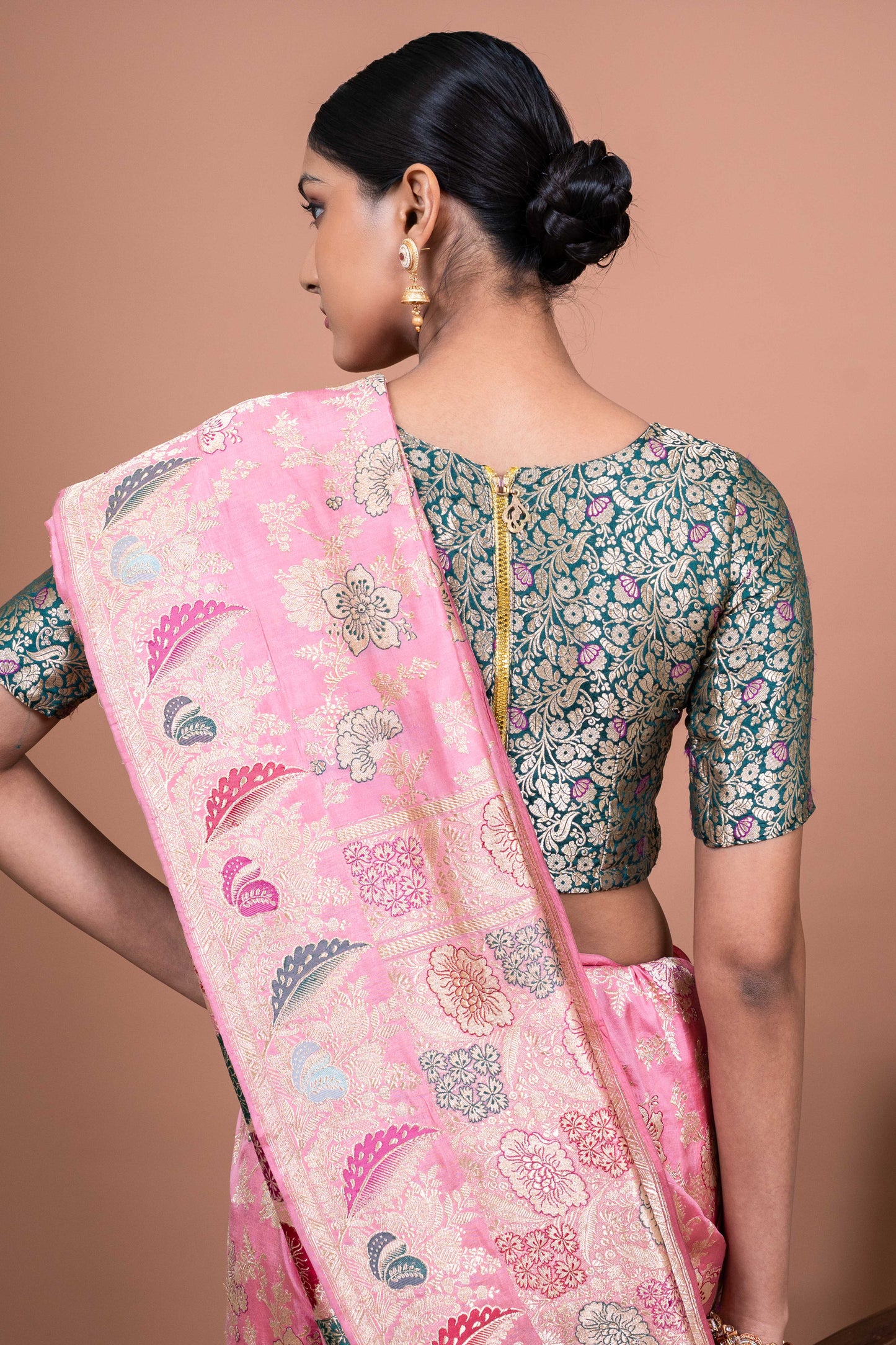 Diya Jangla Handwoven Banaras Saree