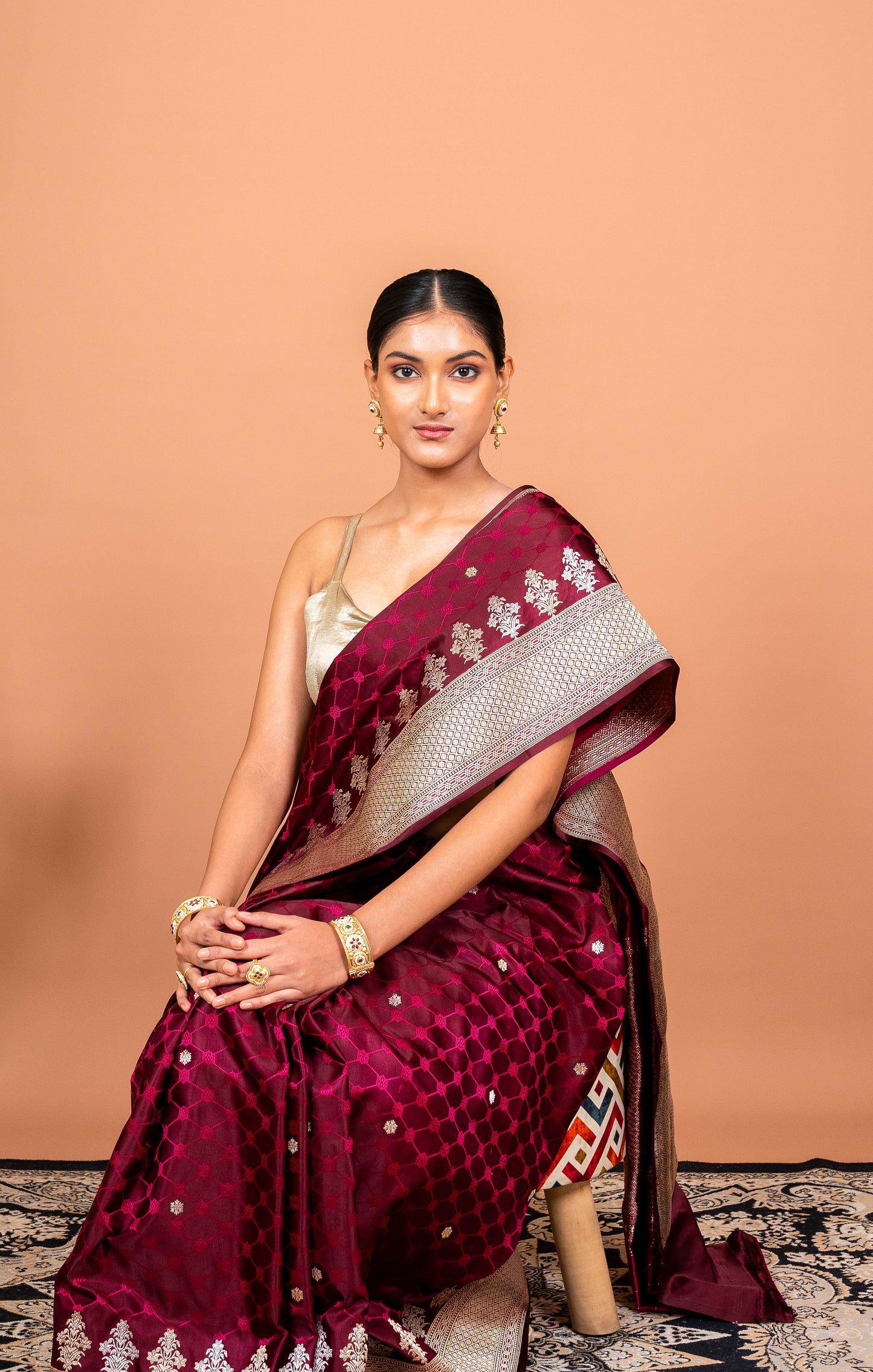 Naaz Handwoven Banaras Saree