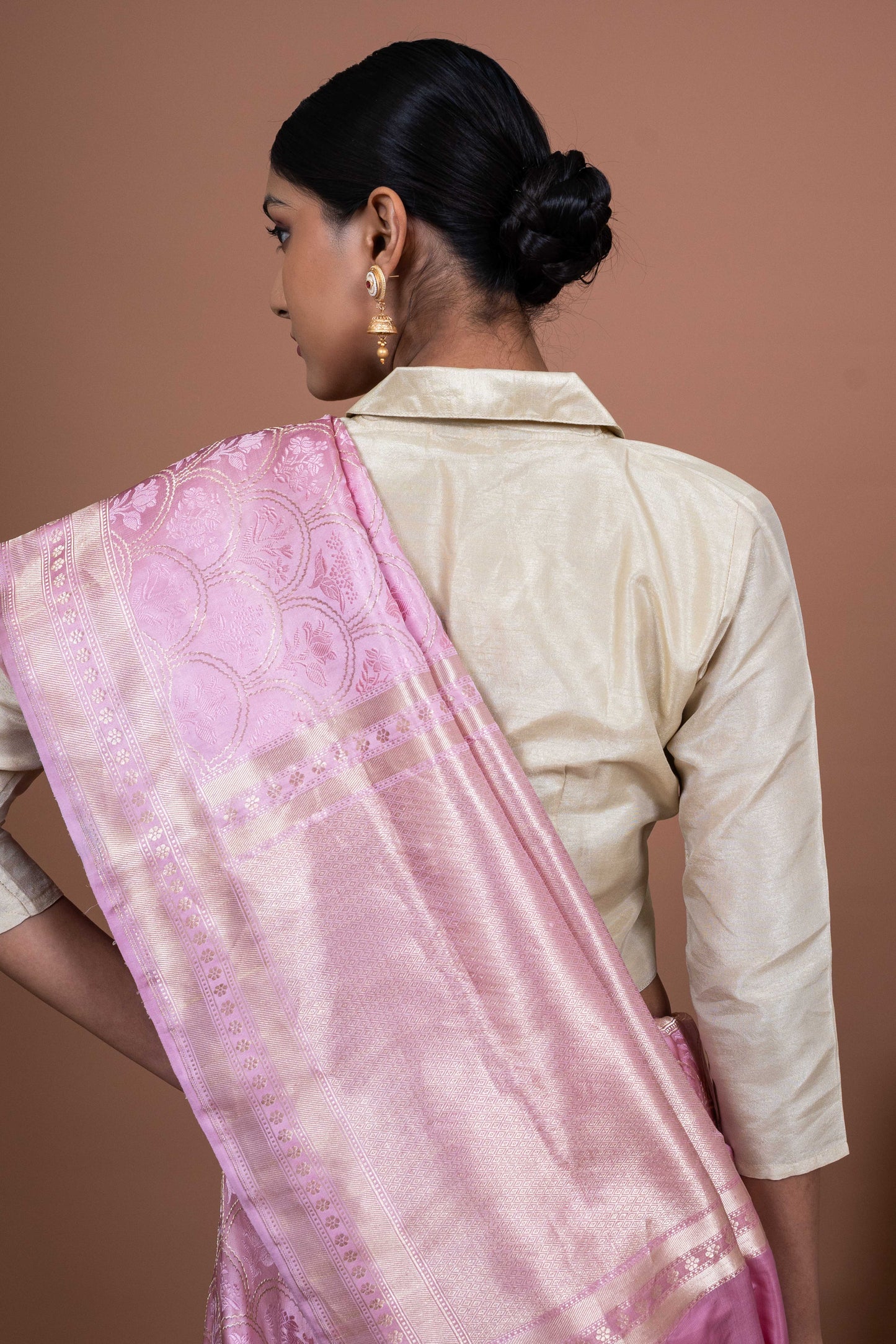 Vana Tanchhoi Handwoven Banaras Saree