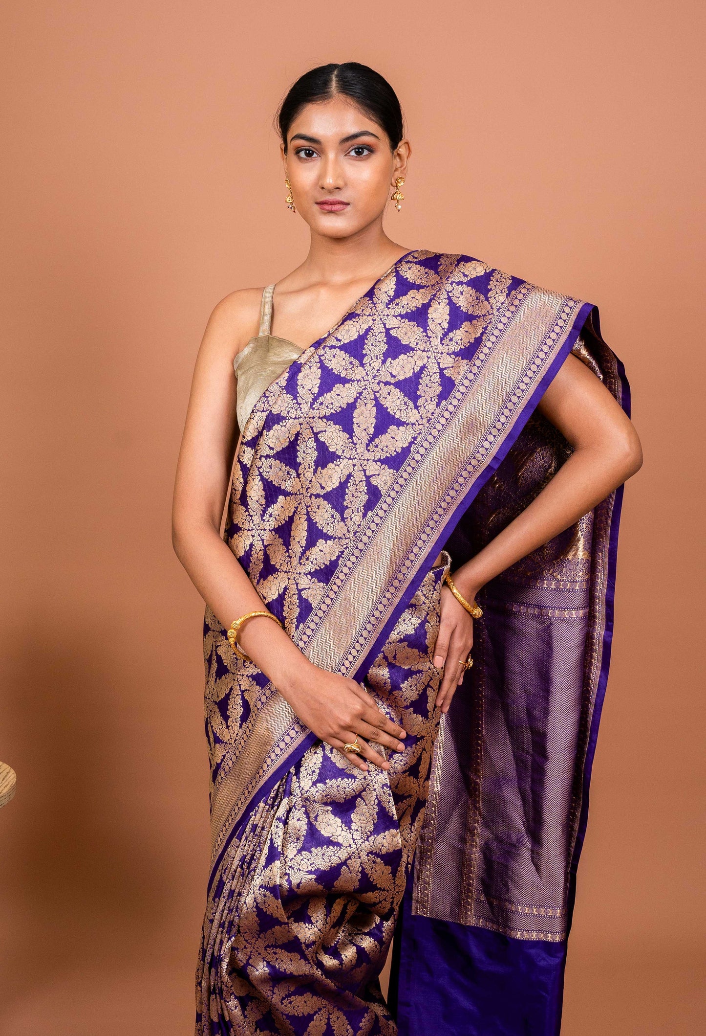 Nasreen Handwoven Banaras Saree