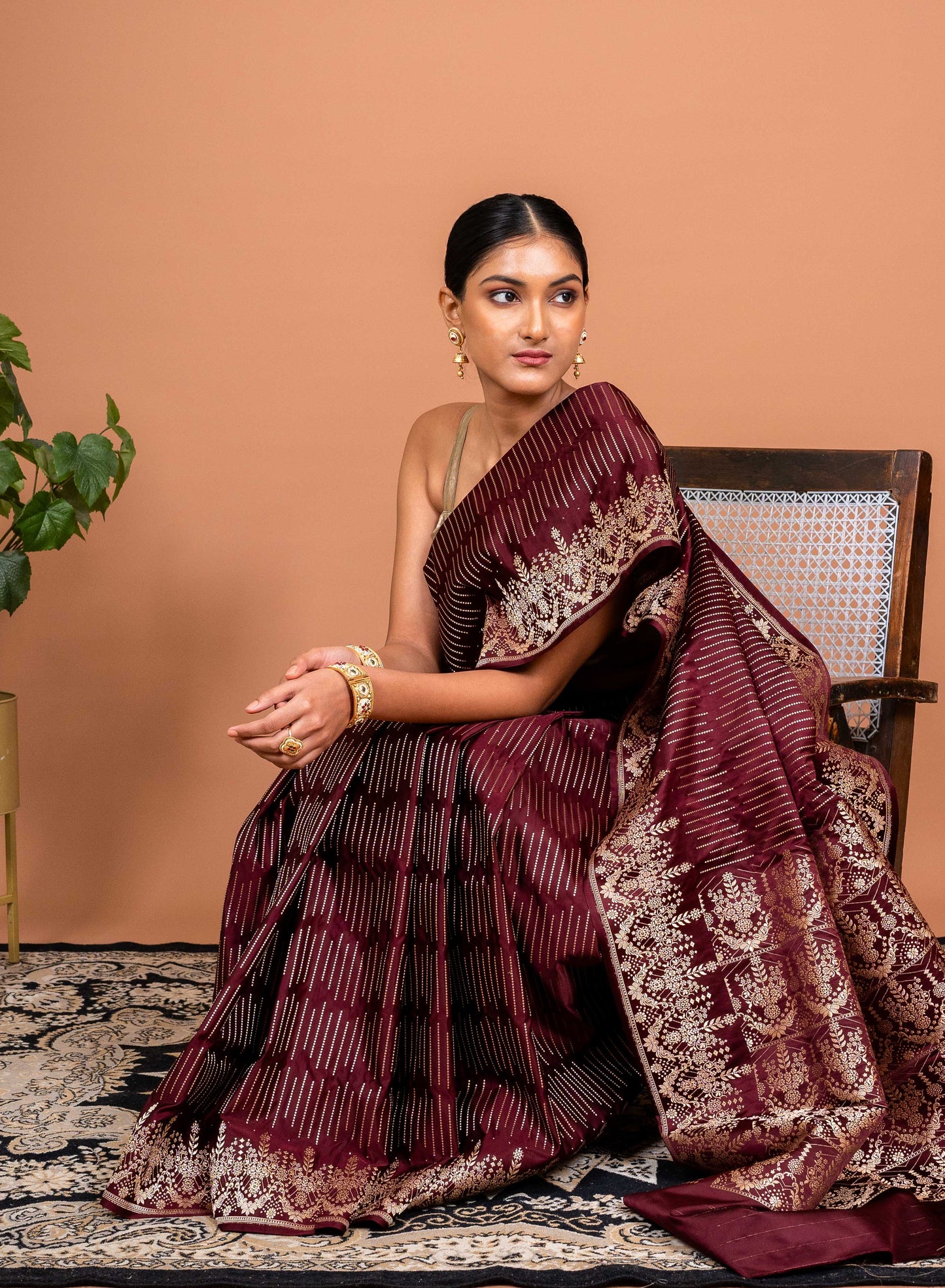 Rimjhim Handwoven Banaras Saree
