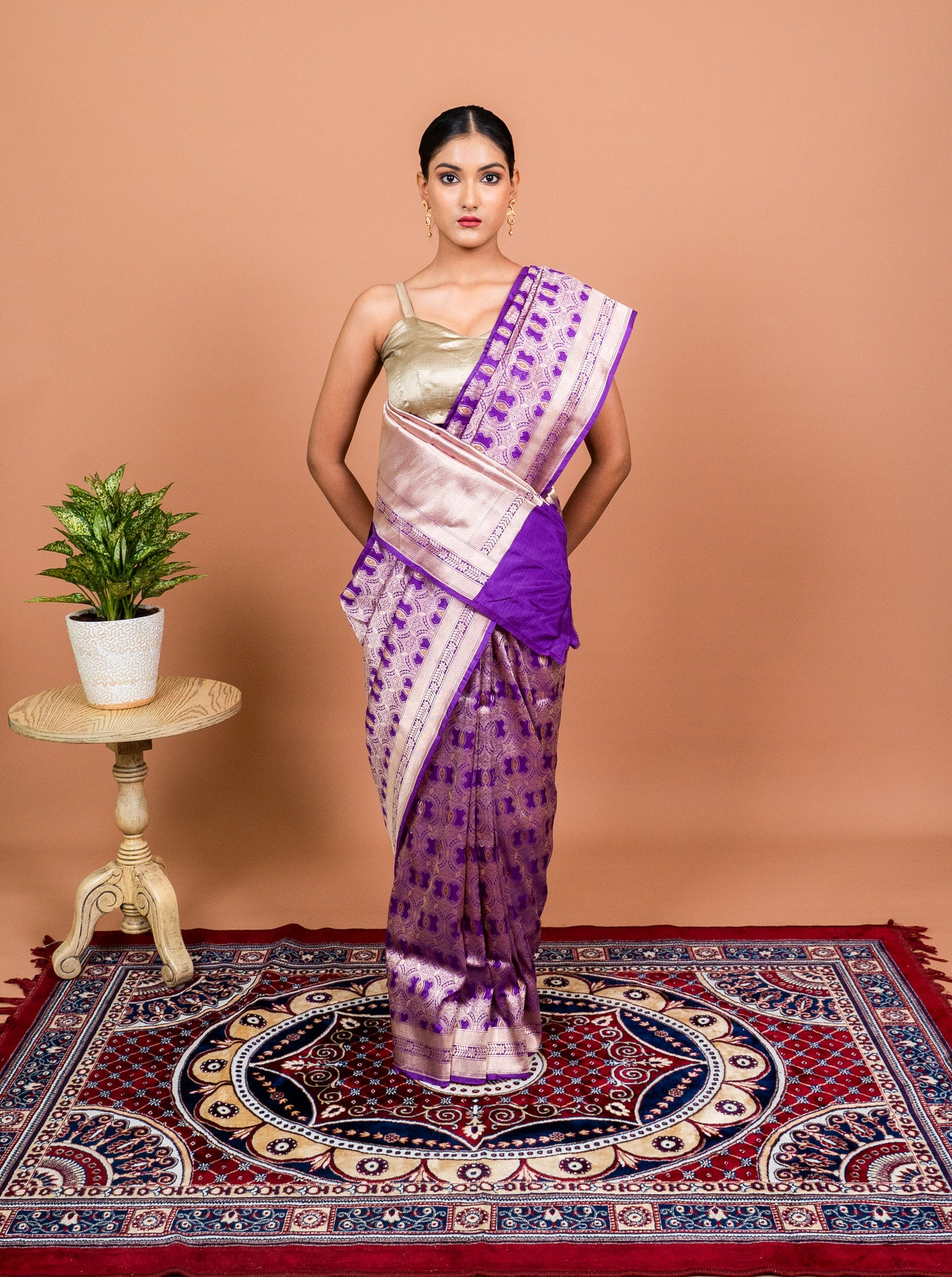 Gul Handwoven Banaras Saree