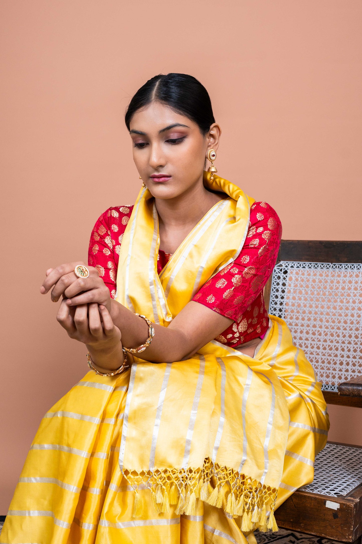 Vinya Handwoven Banaras Saree