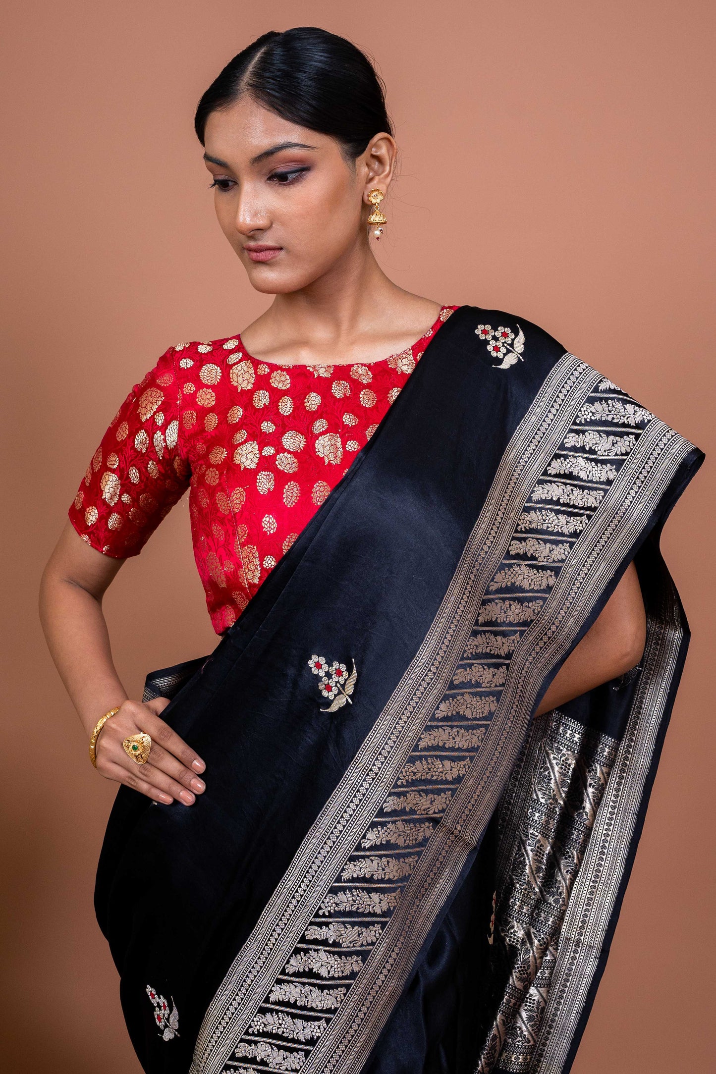 Heena Handwoven Banaras Saree