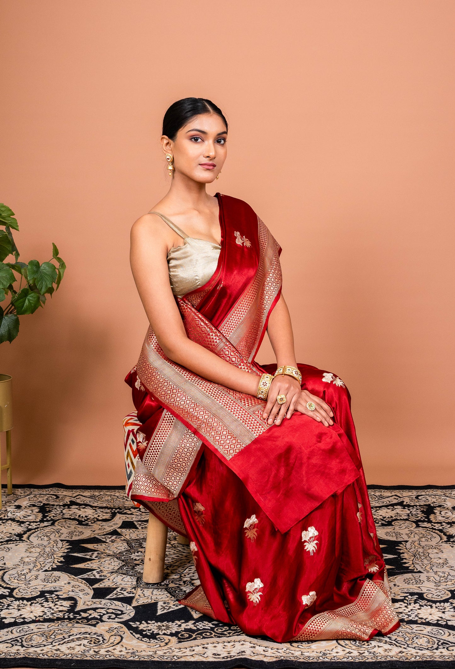Tulip Handwoven Banaras Saree