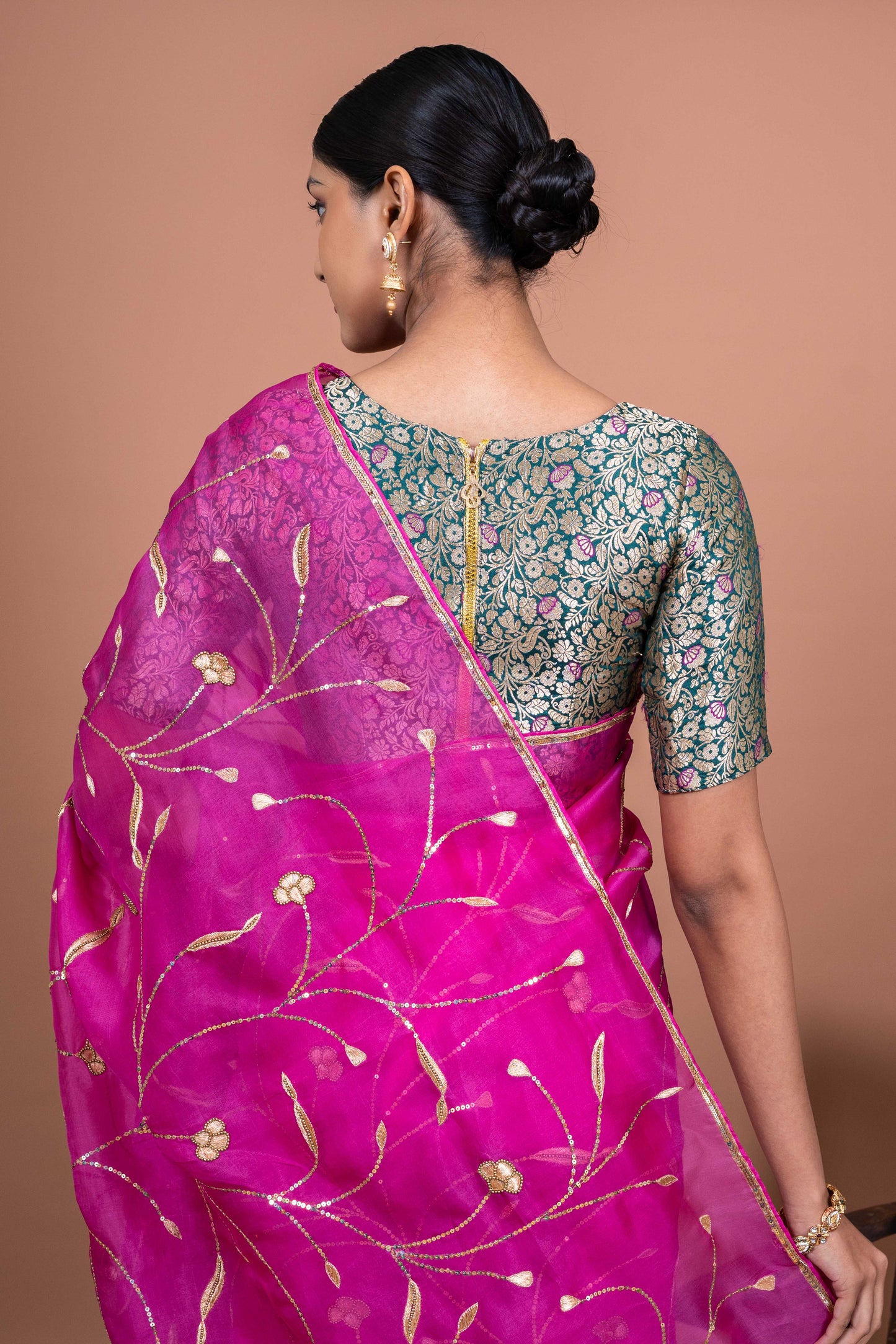 Gulbahar Handwoven Banaras Saree