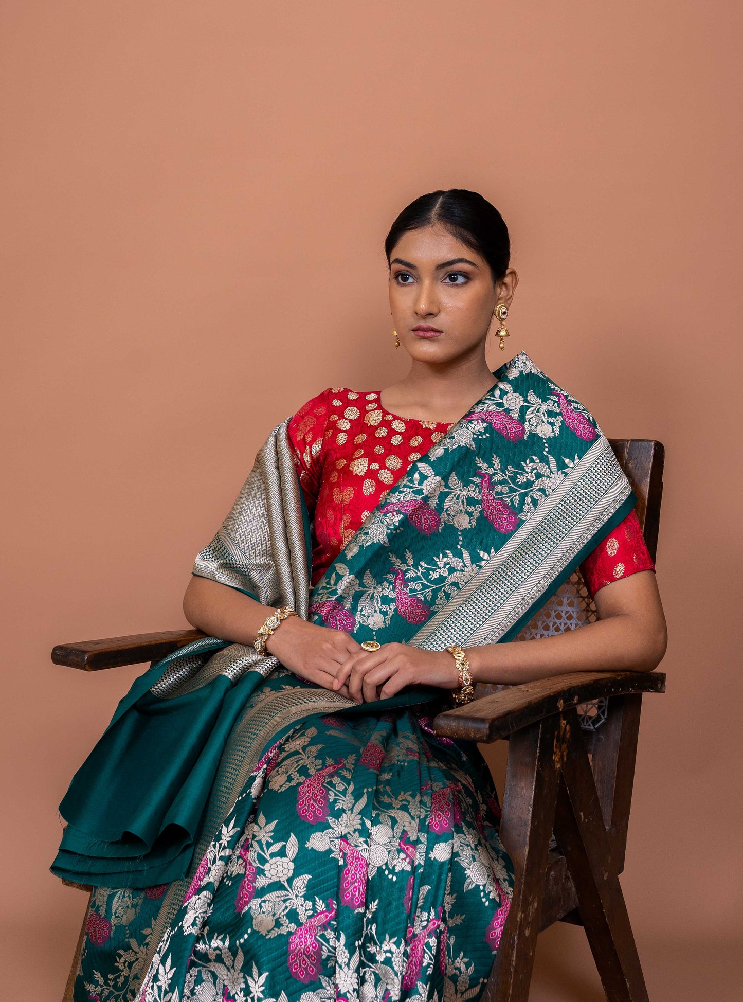 Gul Handwoven Banaras Saree