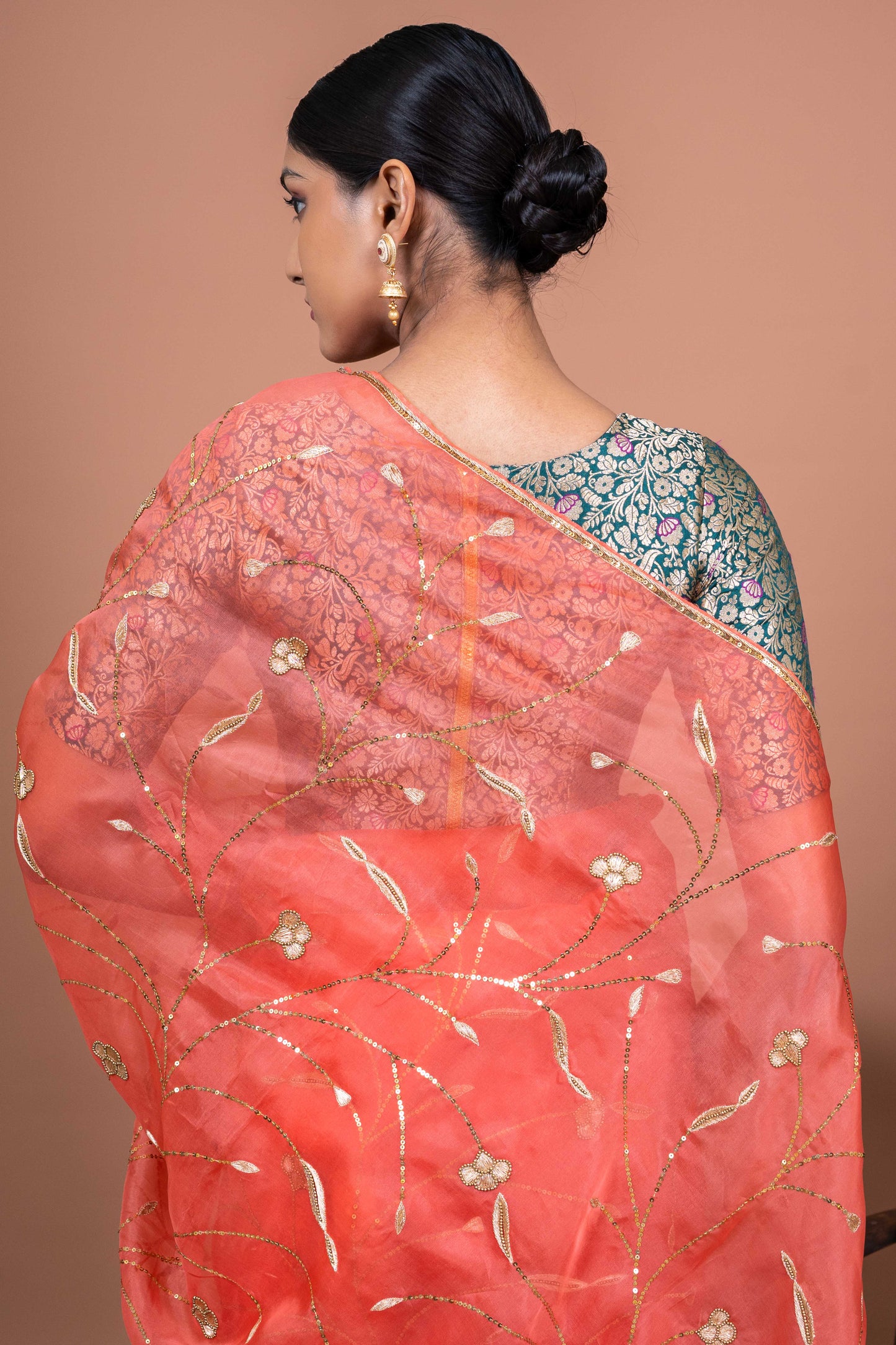 Gulbahar Handwoven Banaras Saree