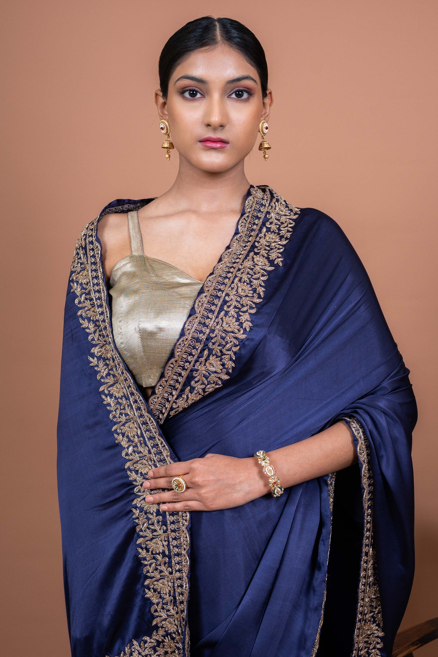 Dhaara Handwoven Banaras Saree