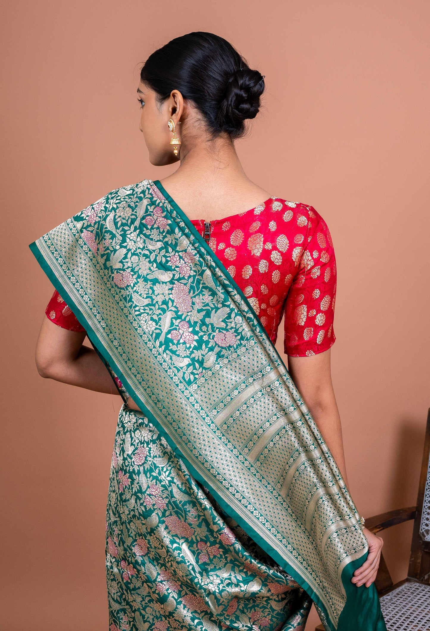 Gul Handwoven Banaras Saree