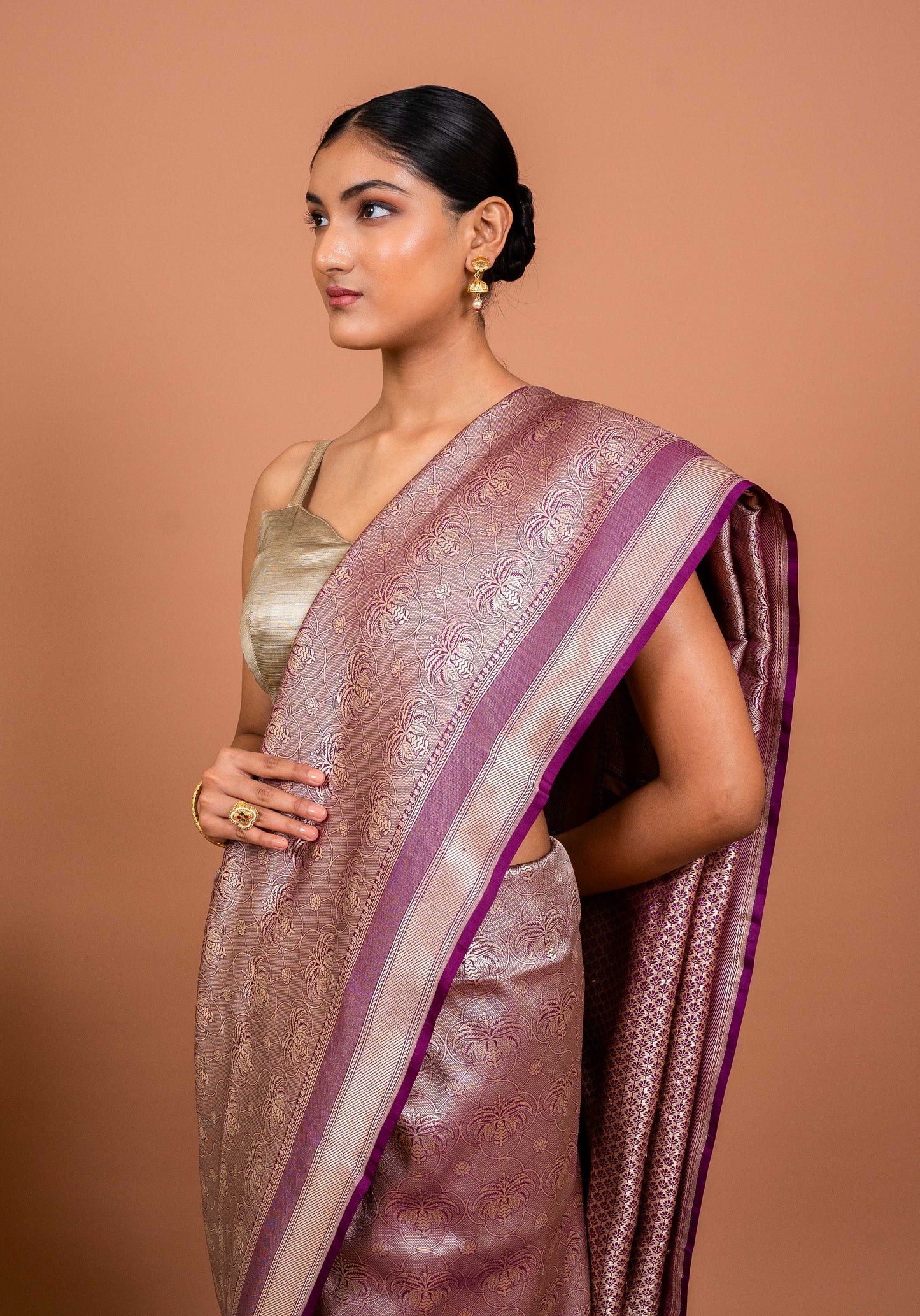 Gul Handwoven Banaras Saree