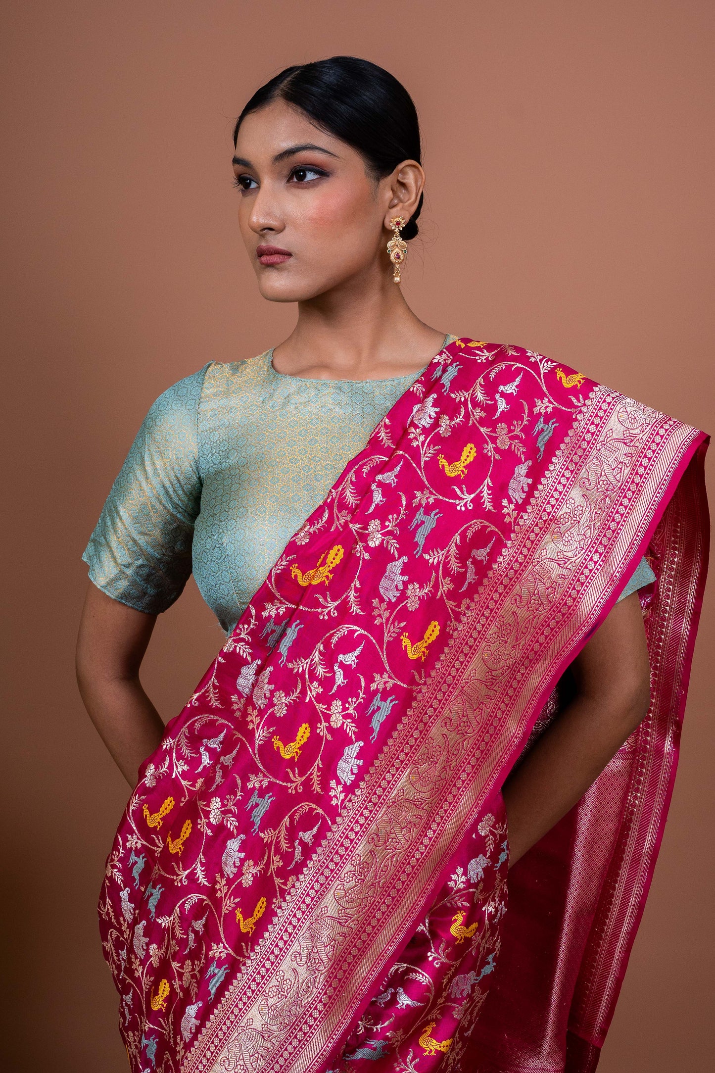 The Shikargah Handwoven Banaras Saree
