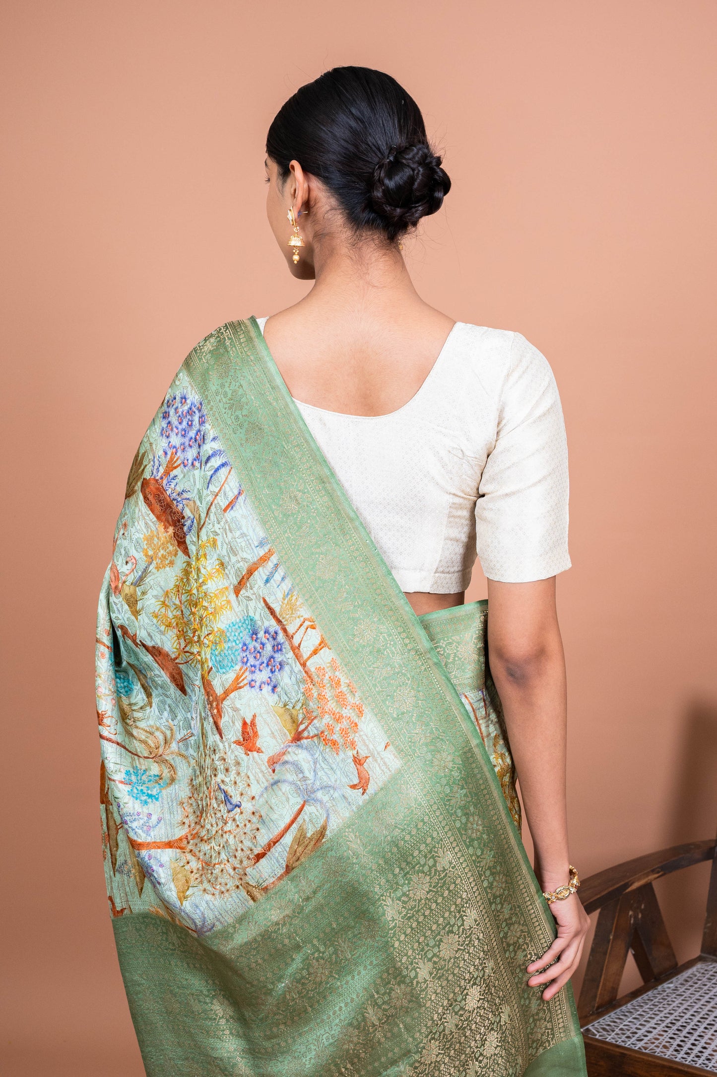 Vaana Handwoven Banaras Saree