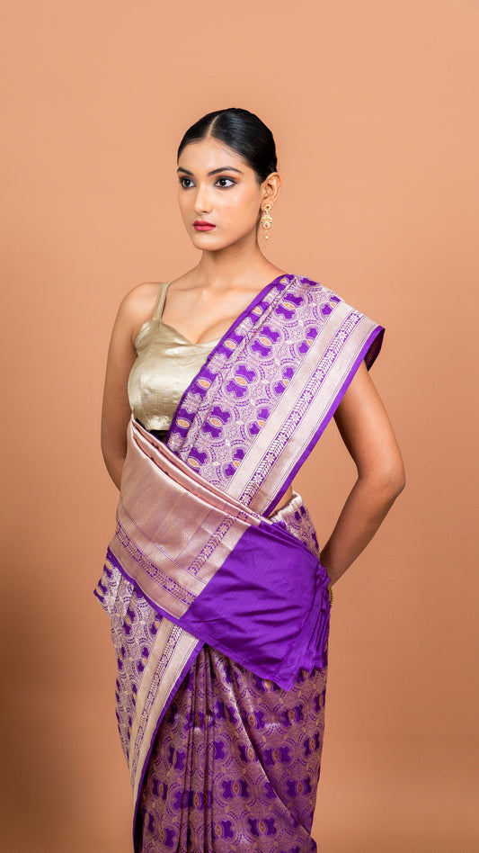 Gul Handwoven Banaras Saree